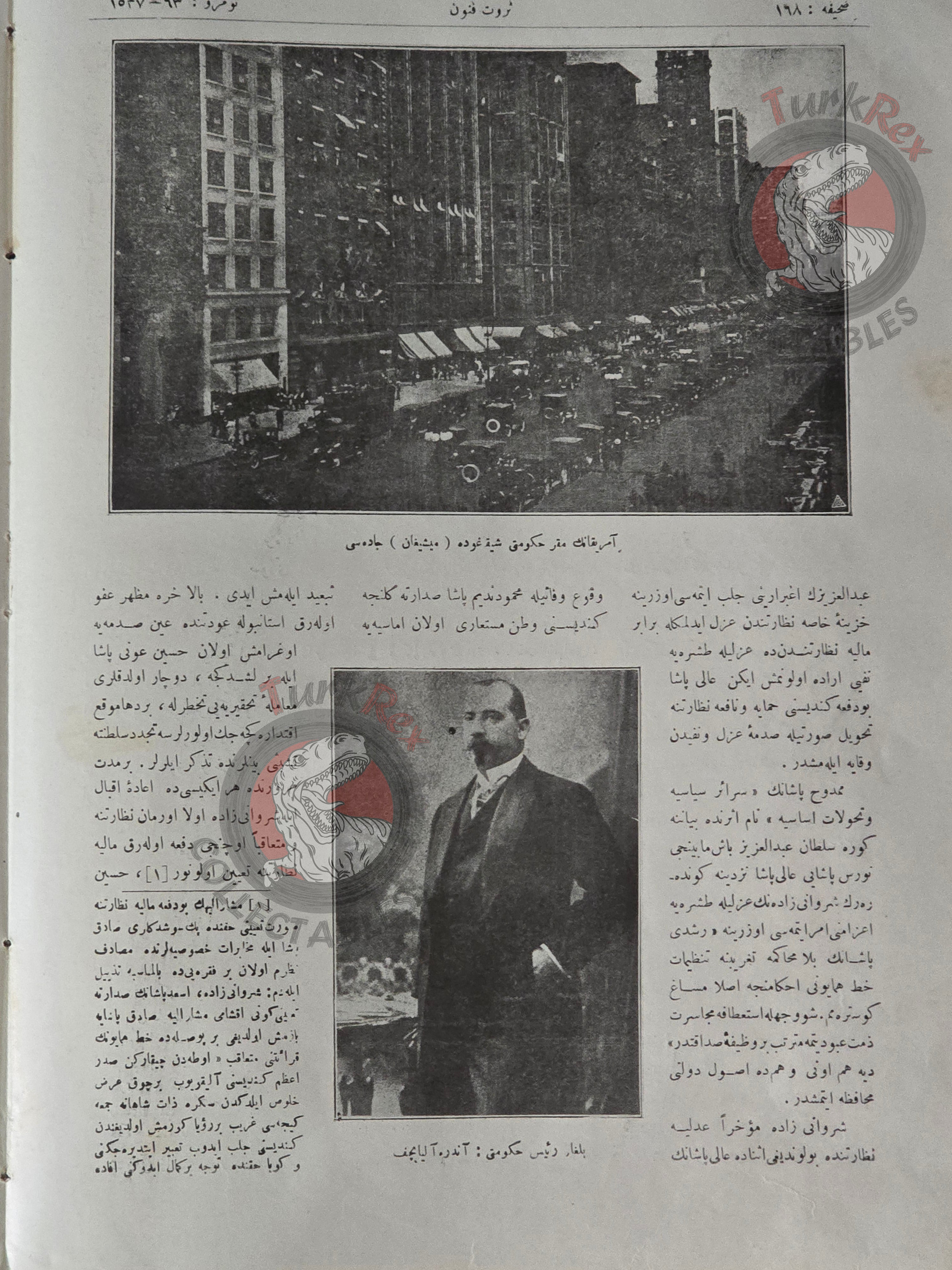 Servet-i Fünun Magazine 1926 Reza Shah Pahlavi Cover Oath Ceremony Iran Middle East Stalin Ottoman