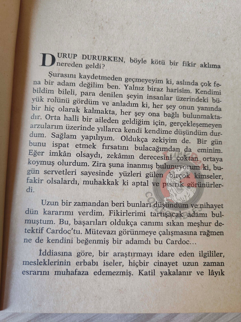 Georges Simenon – Les Griffes du Malin 1967 1st Turkish Book Turkey
