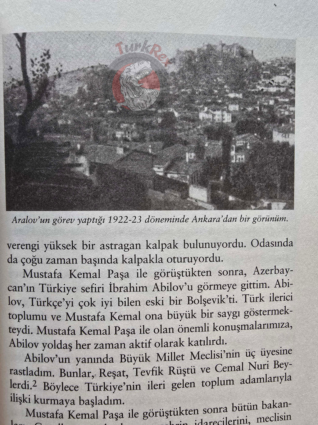 Semyon İvanoviç Aralov – Memoirs of a Soviet Diplomat in Turkey 2020 Turkish Book Turkey