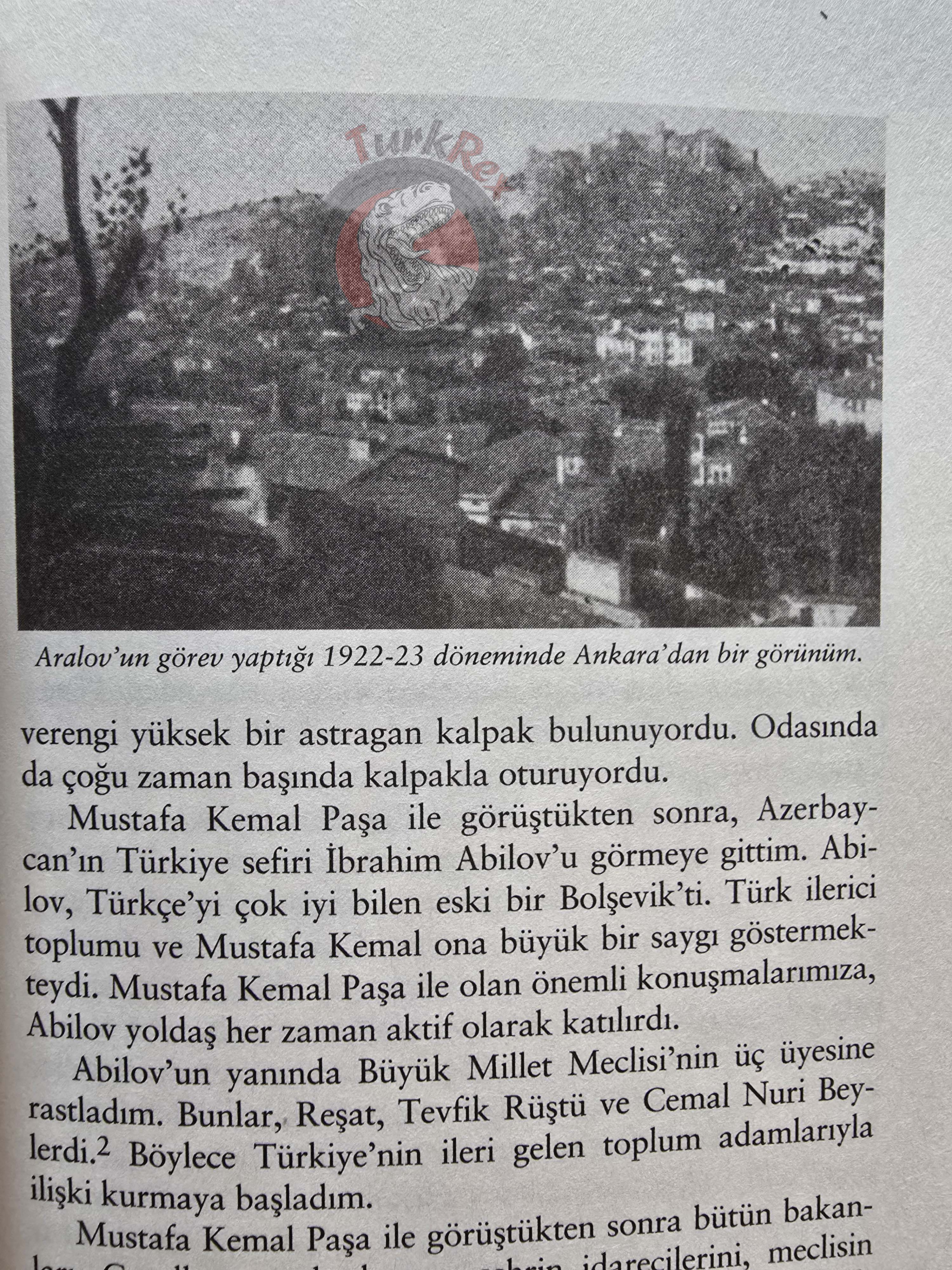 Semyon İvanoviç Aralov – Memoirs of a Soviet Diplomat in Turkey 2020 Turkish Book Turkey
