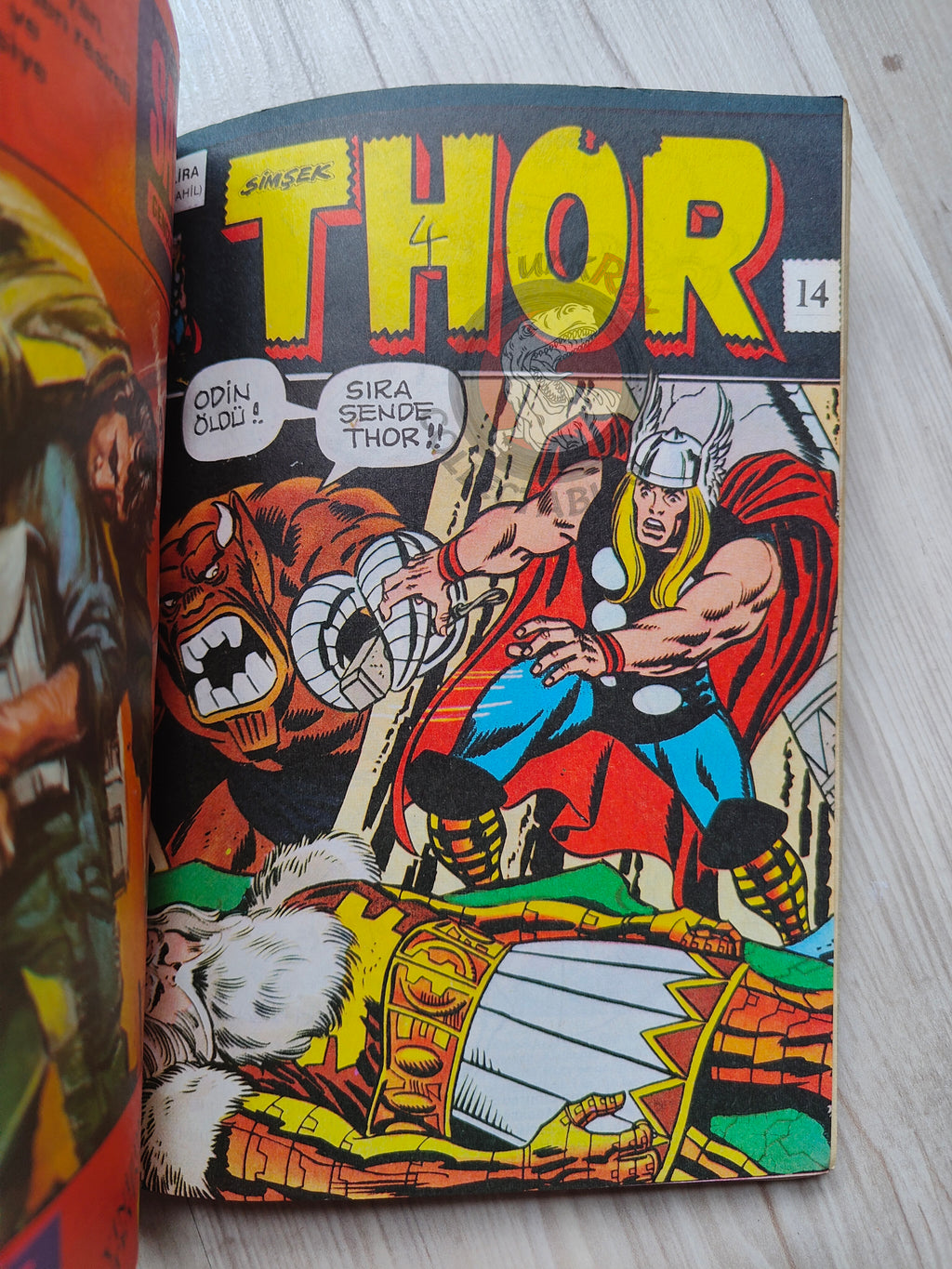 Thor #5 1985 Turkish Comic Turkey The Mighty Thor #197–200 Ragnarok
