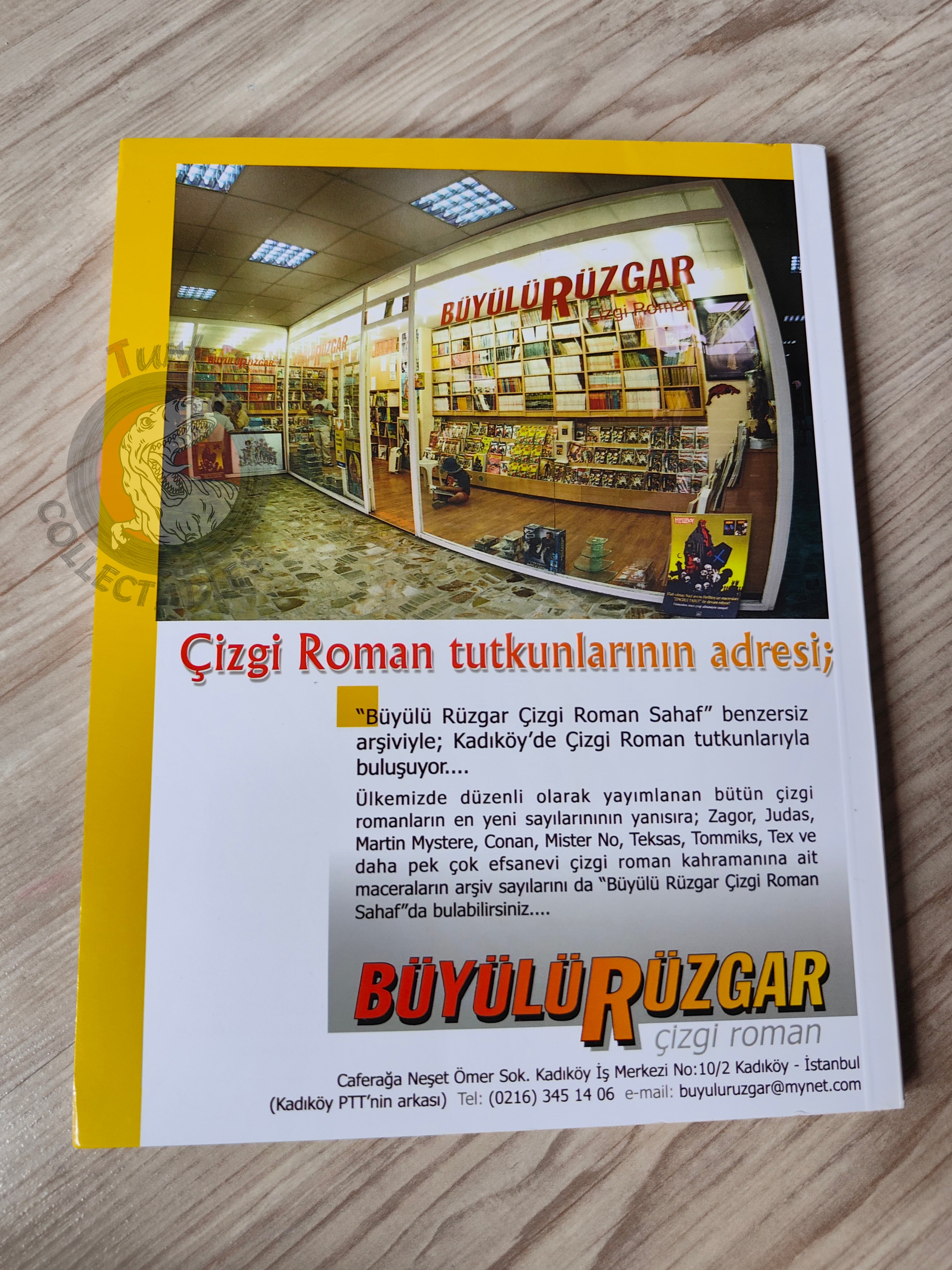 Zagor Cico #37 2005 Fantacico Turkish Comic Turkey #5