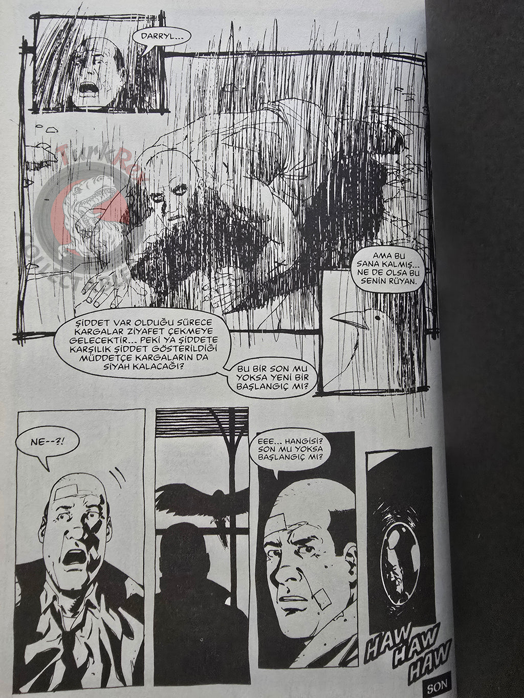 The Crow Midnight Legends Vol #3 Wild Justice Turkish Comic Turkey