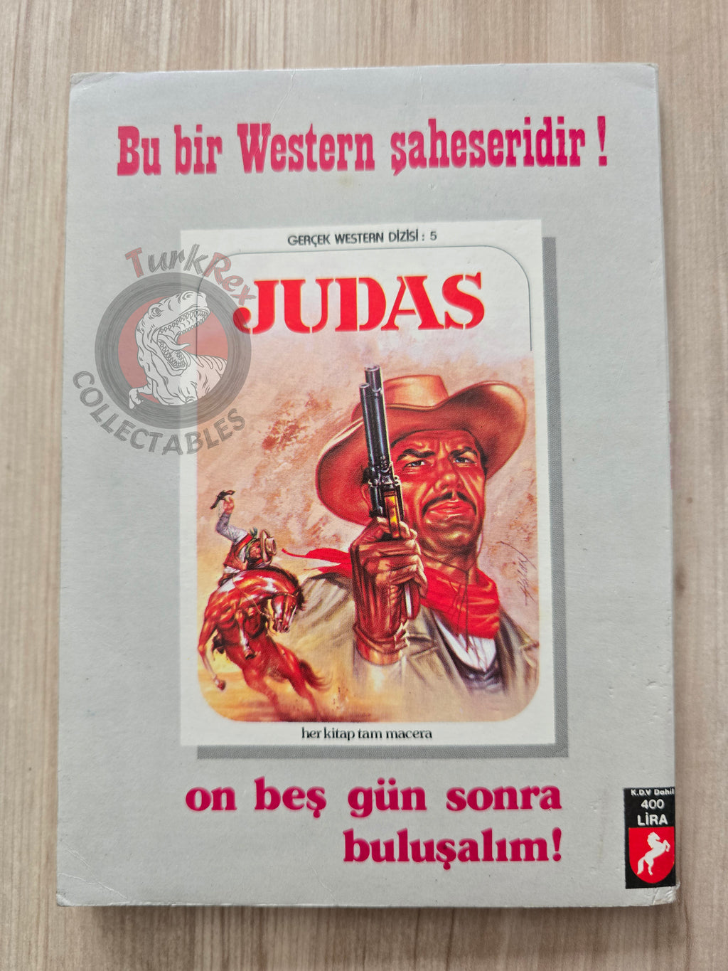 Judas #4 Turkish Edition Comic Turkey Il giustiziere #2