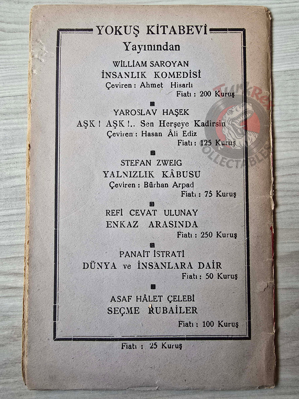Winston Churchill 1945 Turkish Book Turkey WW2 World Two German Germany