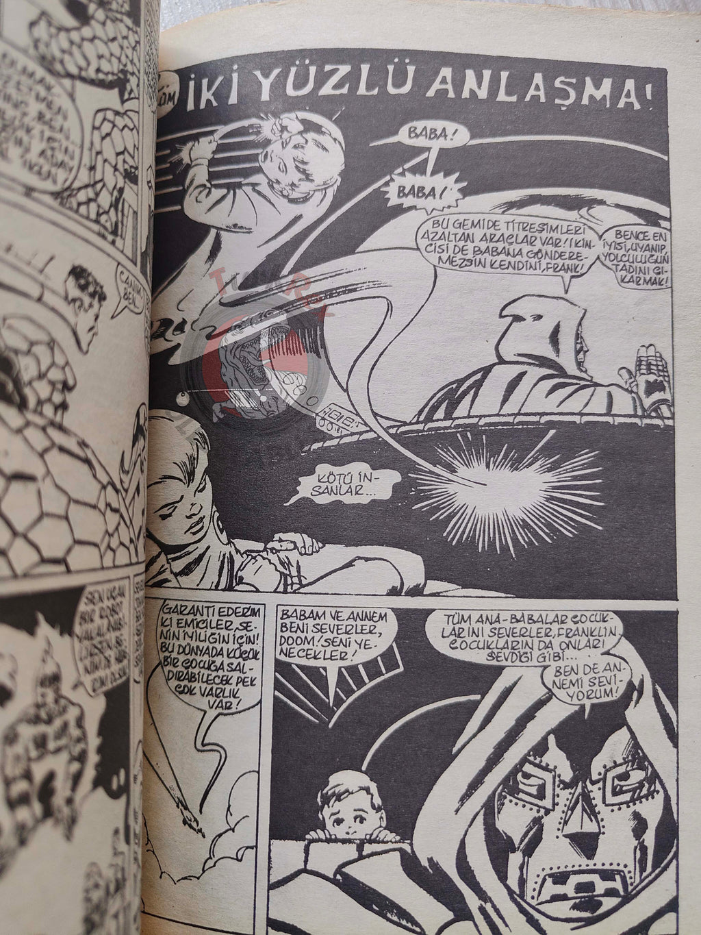 Fantastic Four #4 1988 Turkish Comic Turkey #19 #20