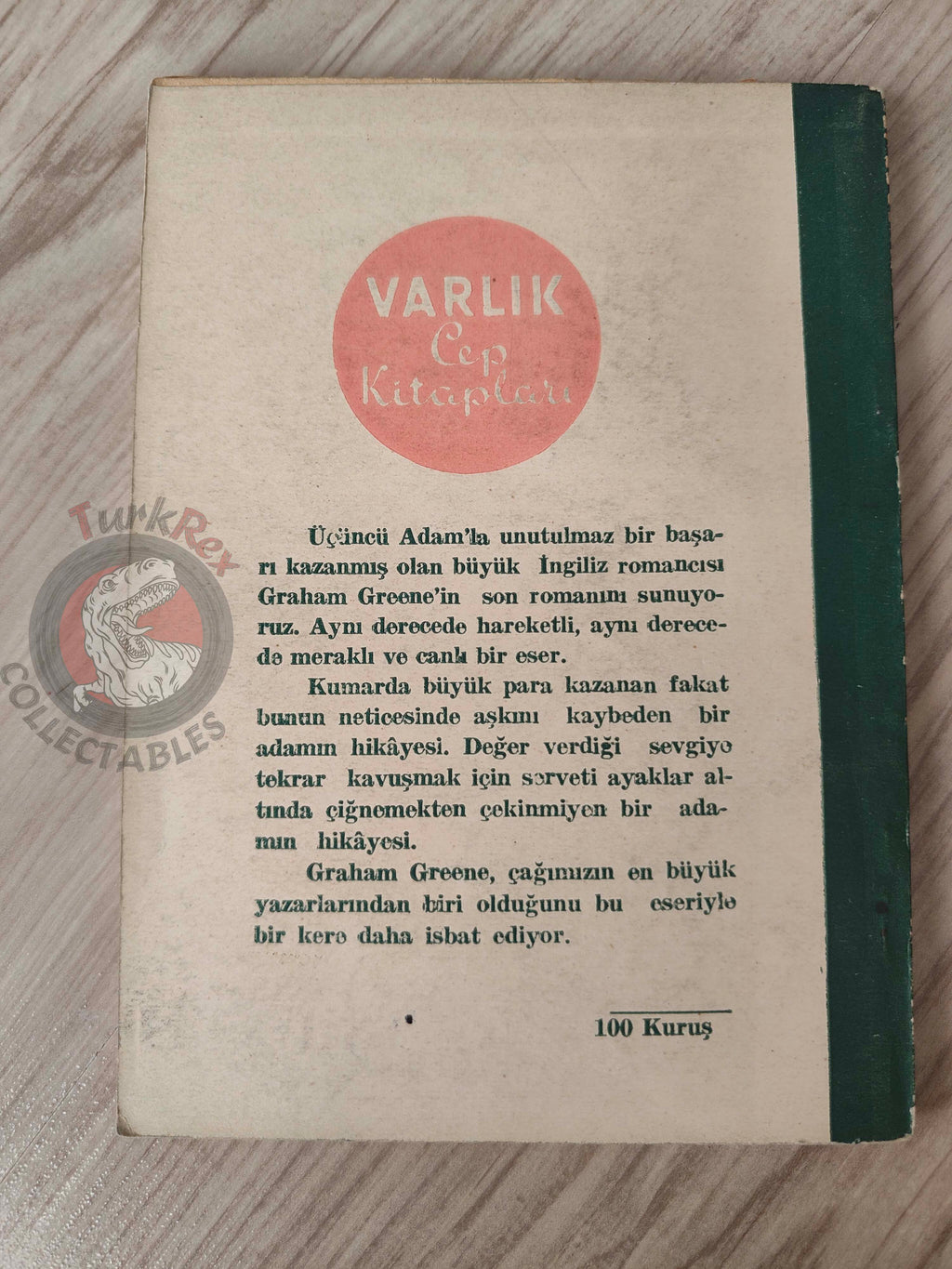 Graham Greene – Loser Takes All 1955 1st Turkish Book Turkey