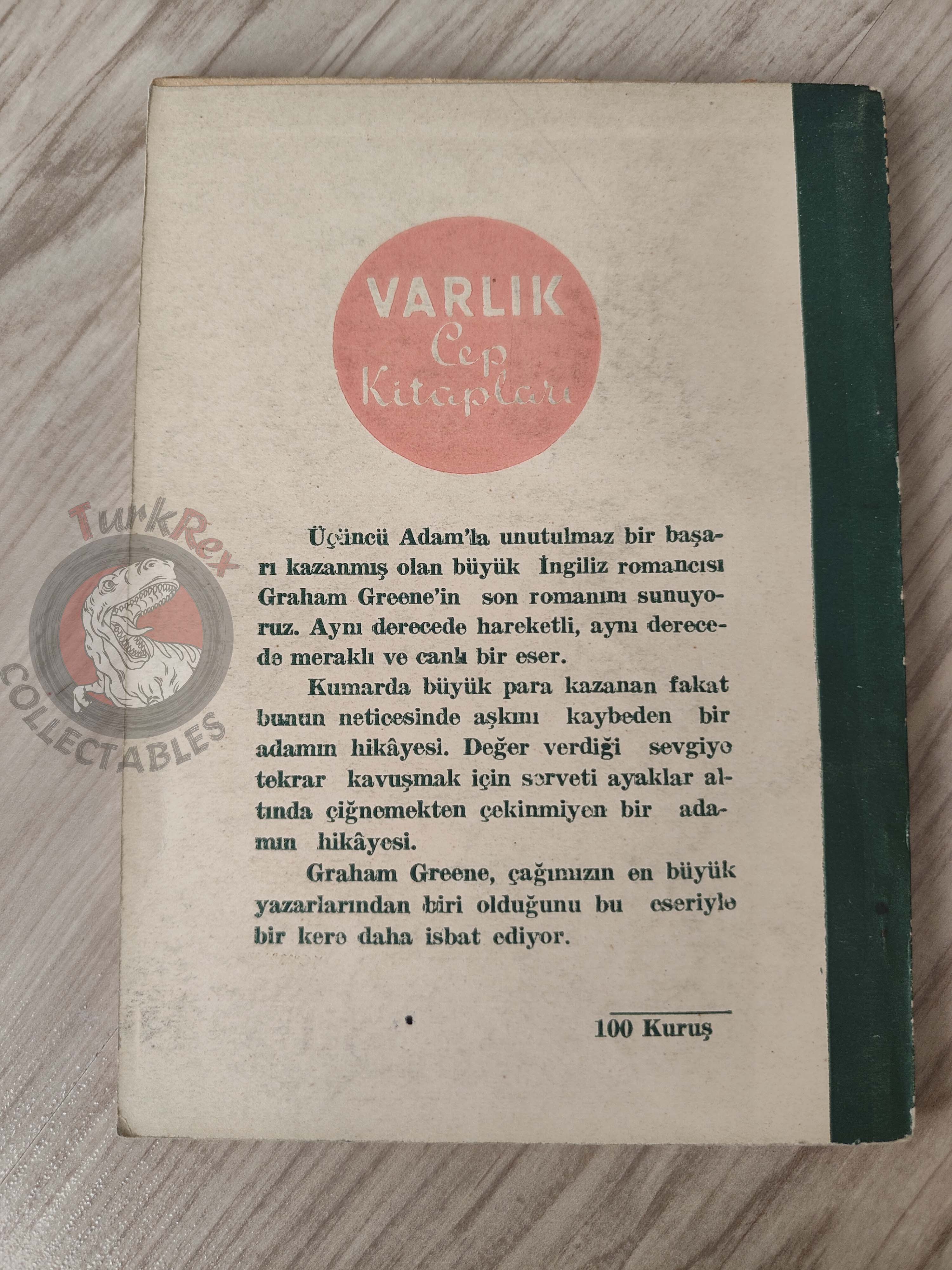 Graham Greene – Loser Takes All 1955 1st Turkish Book Turkey