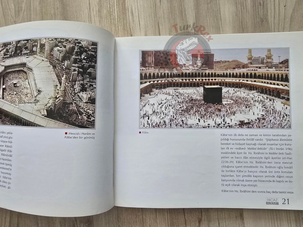 Hejaz Album: The Holy Lands in Photographs Turkish Book Turkey Mecca Kaaba