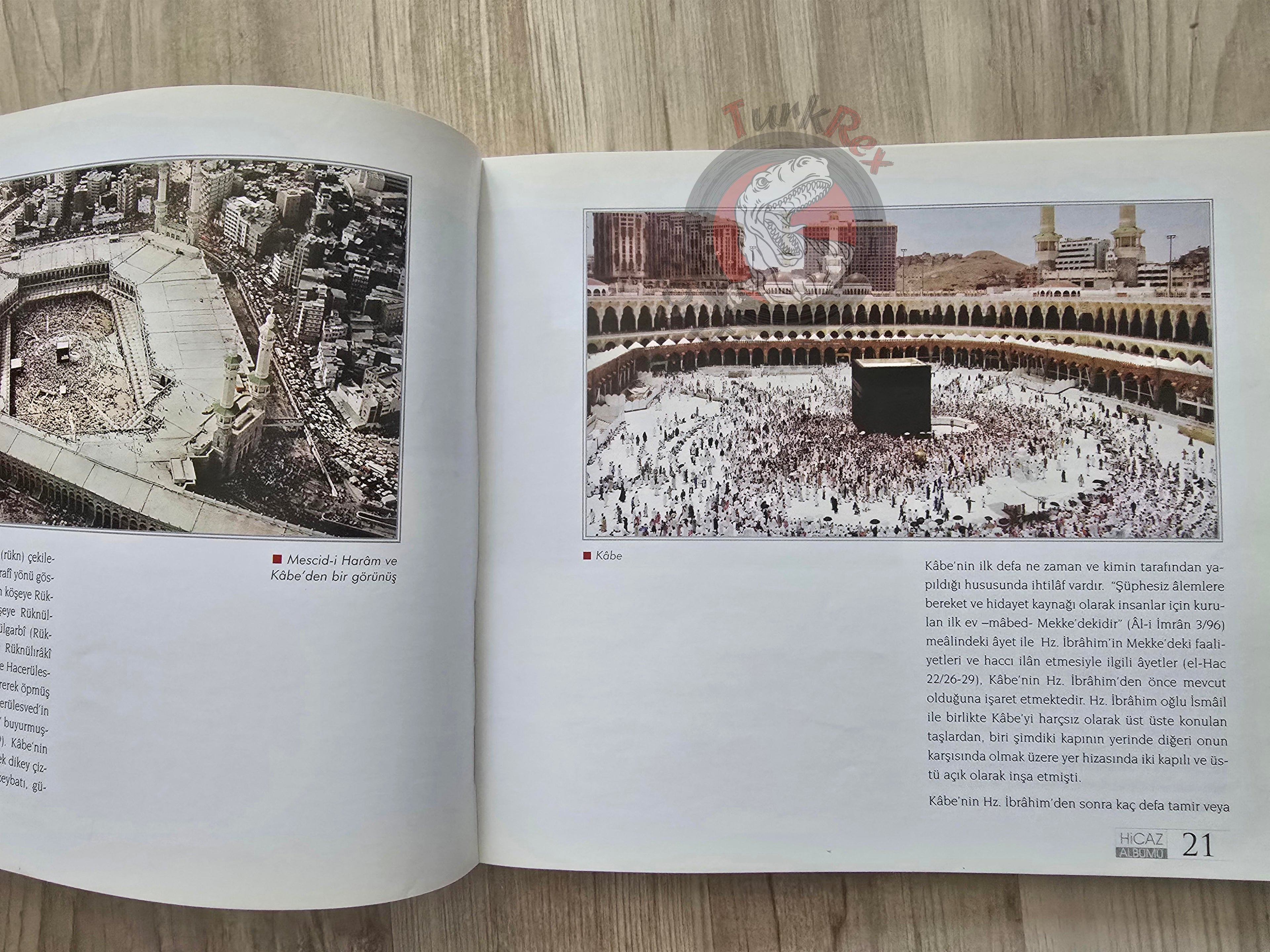 Hejaz Album: The Holy Lands in Photographs Turkish Book Turkey Mecca Kaaba