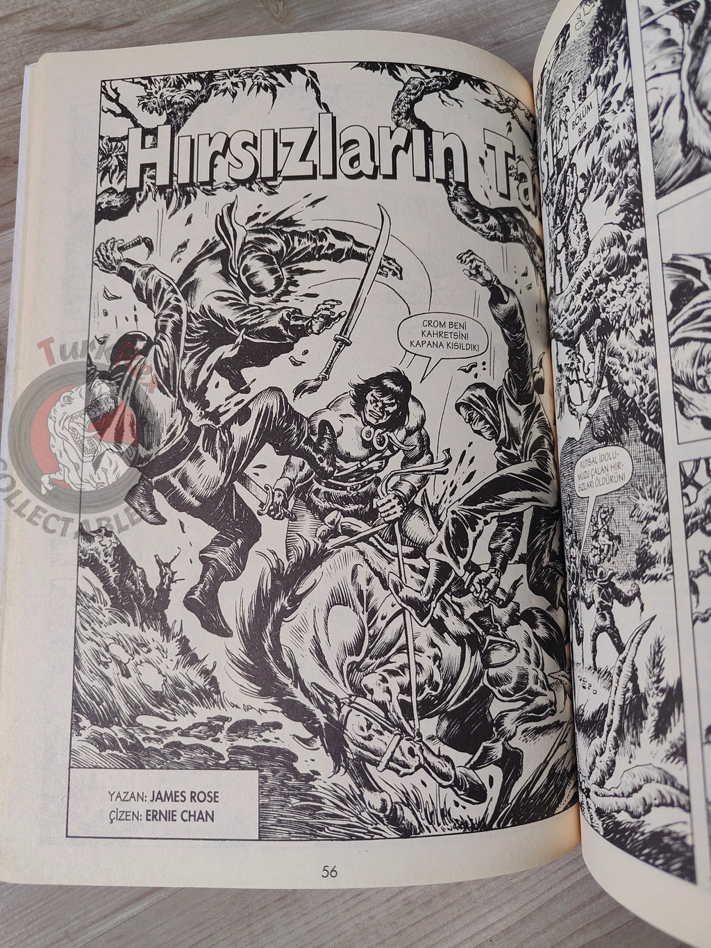Kılıçların Savaşçısı Conan #1 Turkish Comic Turkey The Savage Sword of #211 #212
