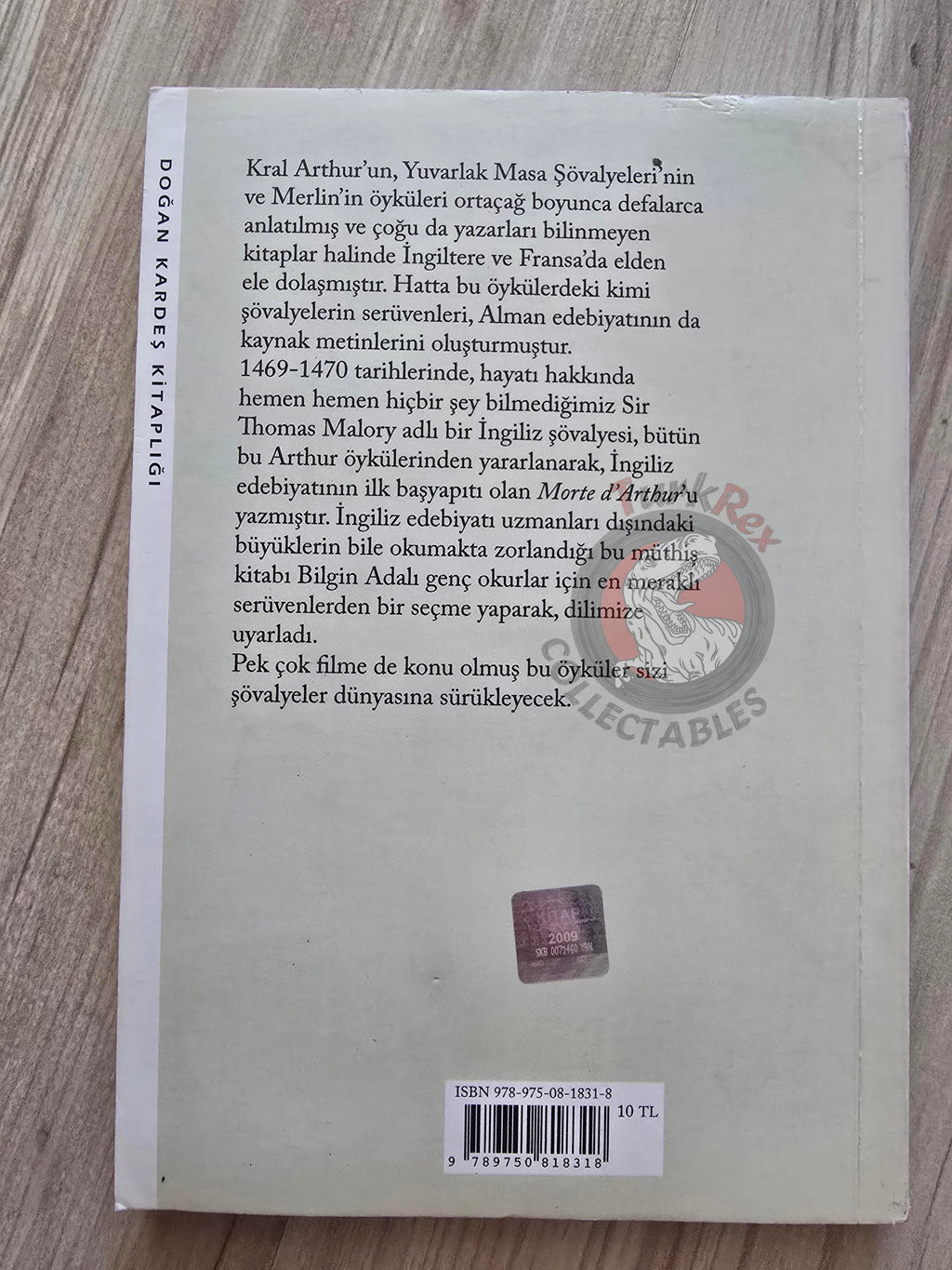 Sir Thomas Malory – King Arthur and the Knights of the Round Table 2010 Turkish Book Turkey