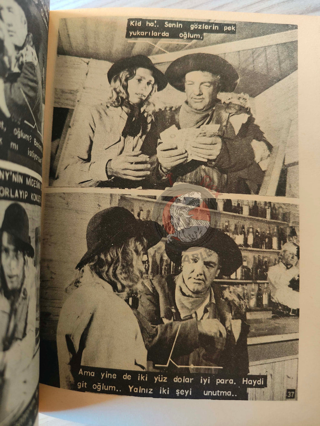 Kid Colt #2 Bloody Money Western Movie Turkish Comic Turkey 1974