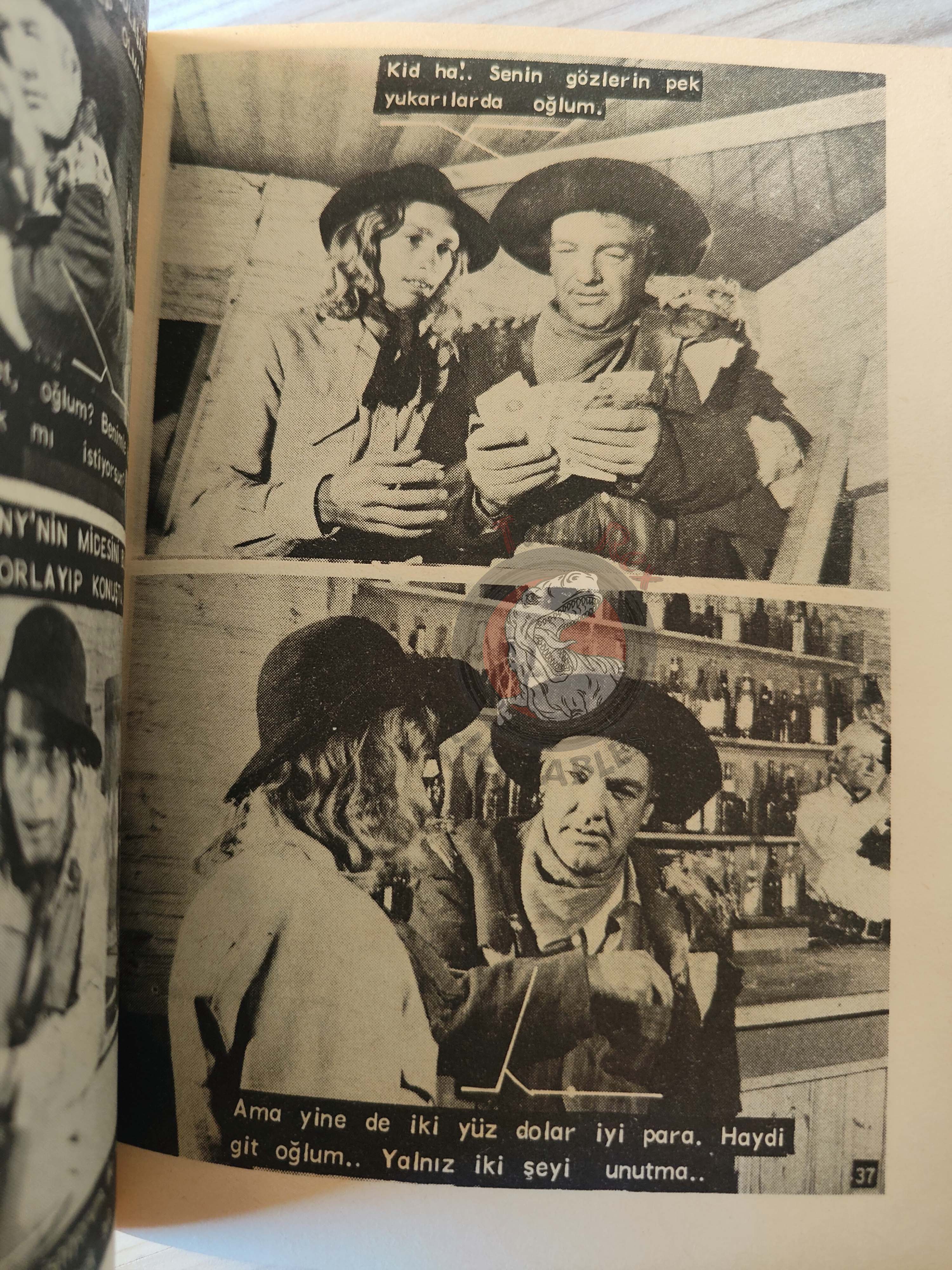Kid Colt #2 Bloody Money Western Movie Turkish Comic Turkey 1974