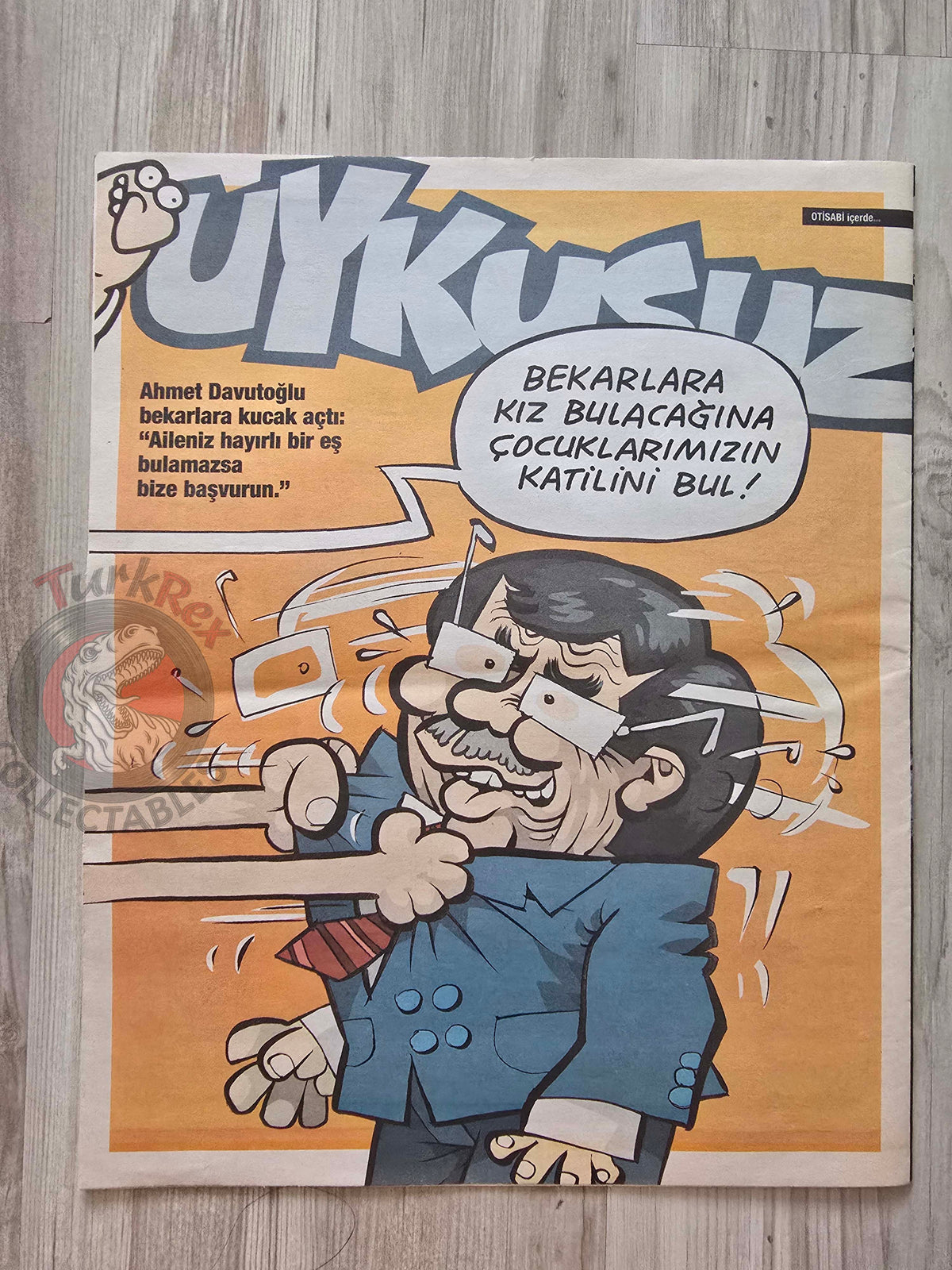 Uykusuz Humor Magazine 2015 Back to the Future Turkish Turkey