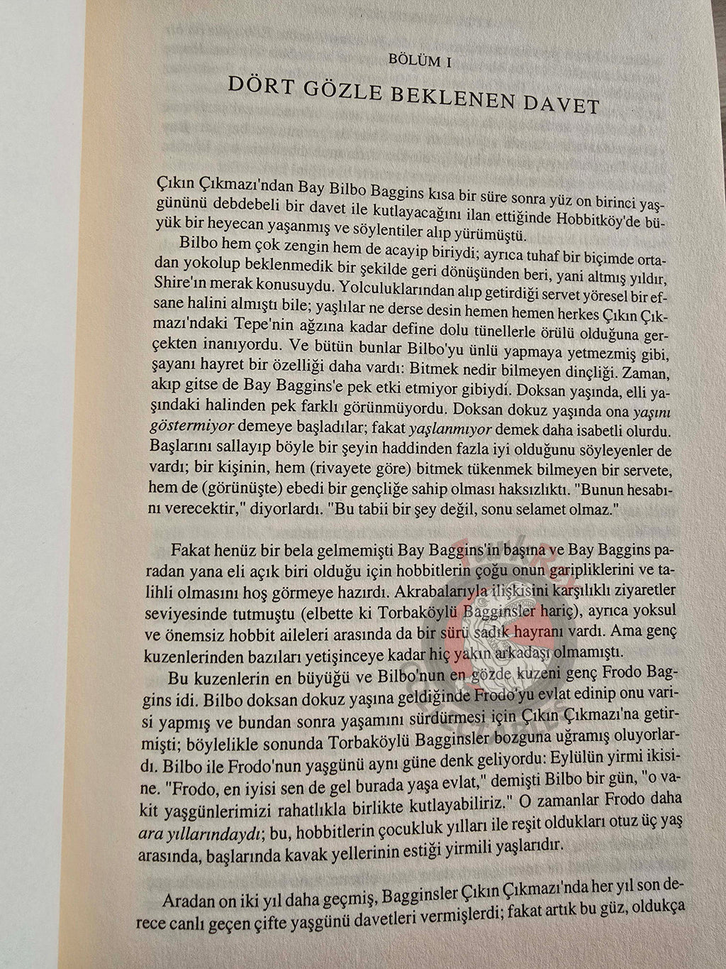 J.R.R. Tolkien – The Lord of the Rings Complete Trilogy HC/DJ Turkish Book Turkey
