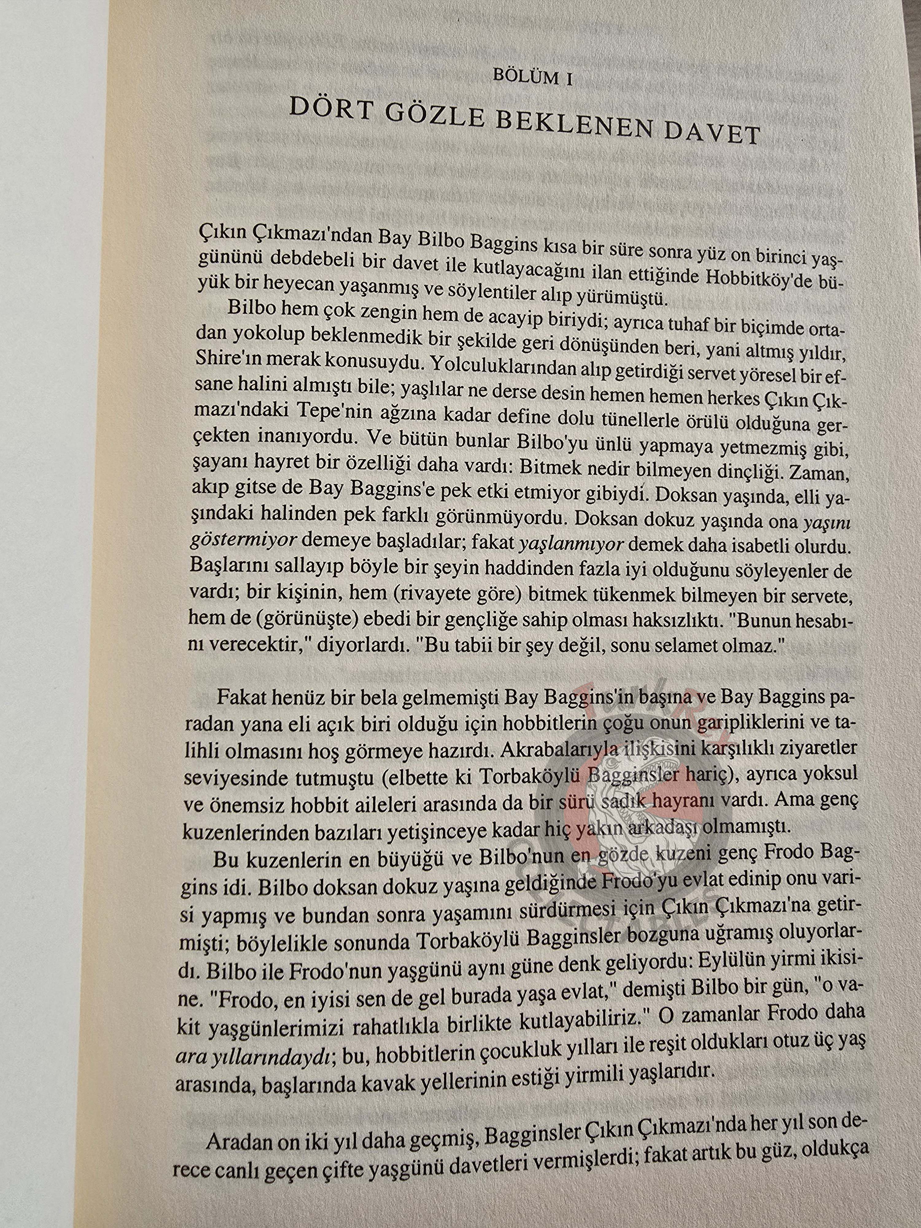 J.R.R. Tolkien – The Lord of the Rings Complete Trilogy HC/DJ Turkish Book Turkey