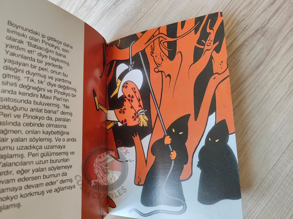 Carlo Collodi – Pinocchio 2001 Turkish Book Turkey Illustrated