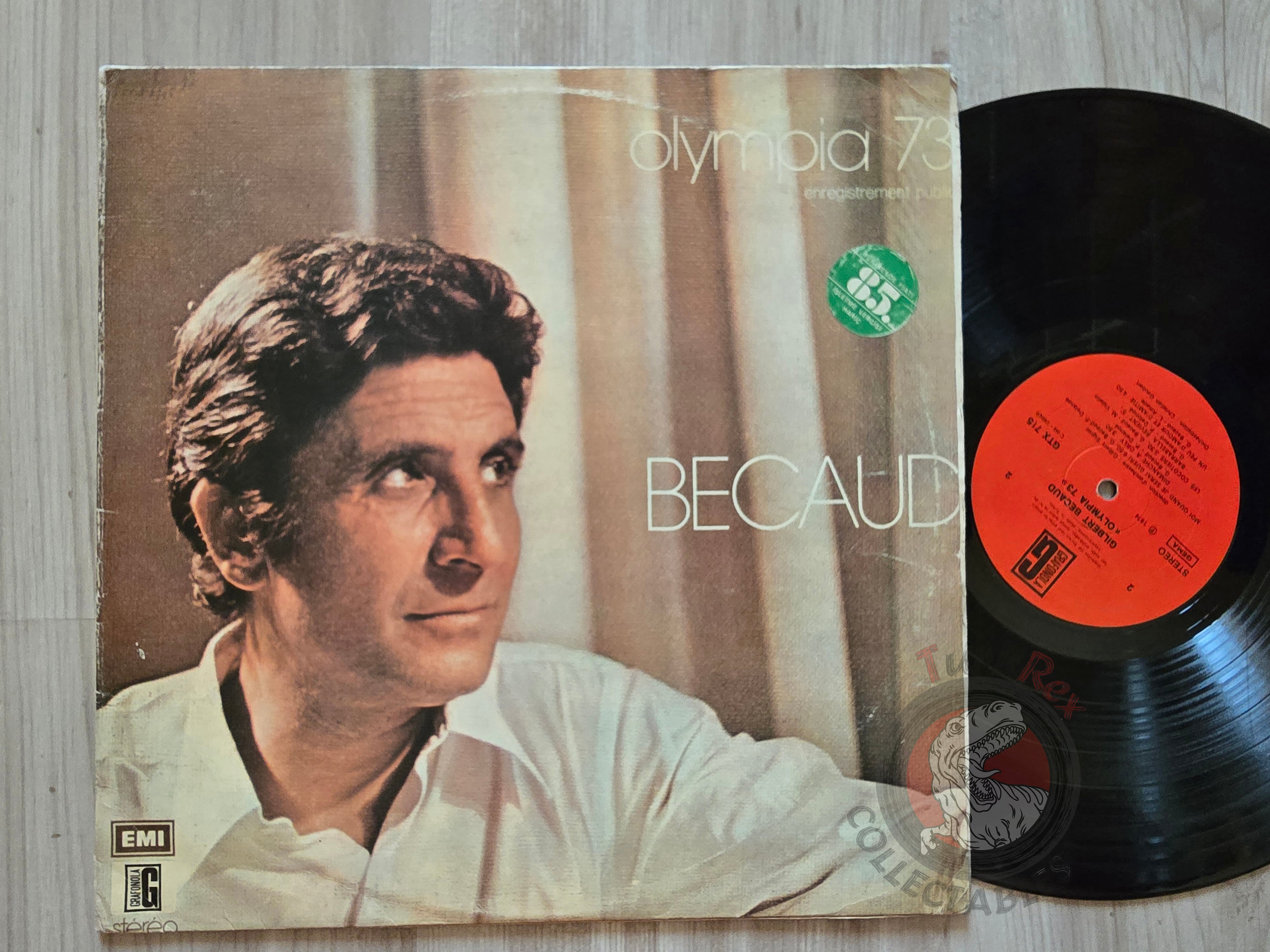 Gilbert Bécaud – Olympia 73 Turkish Pressing Vinyl Turkey Edition