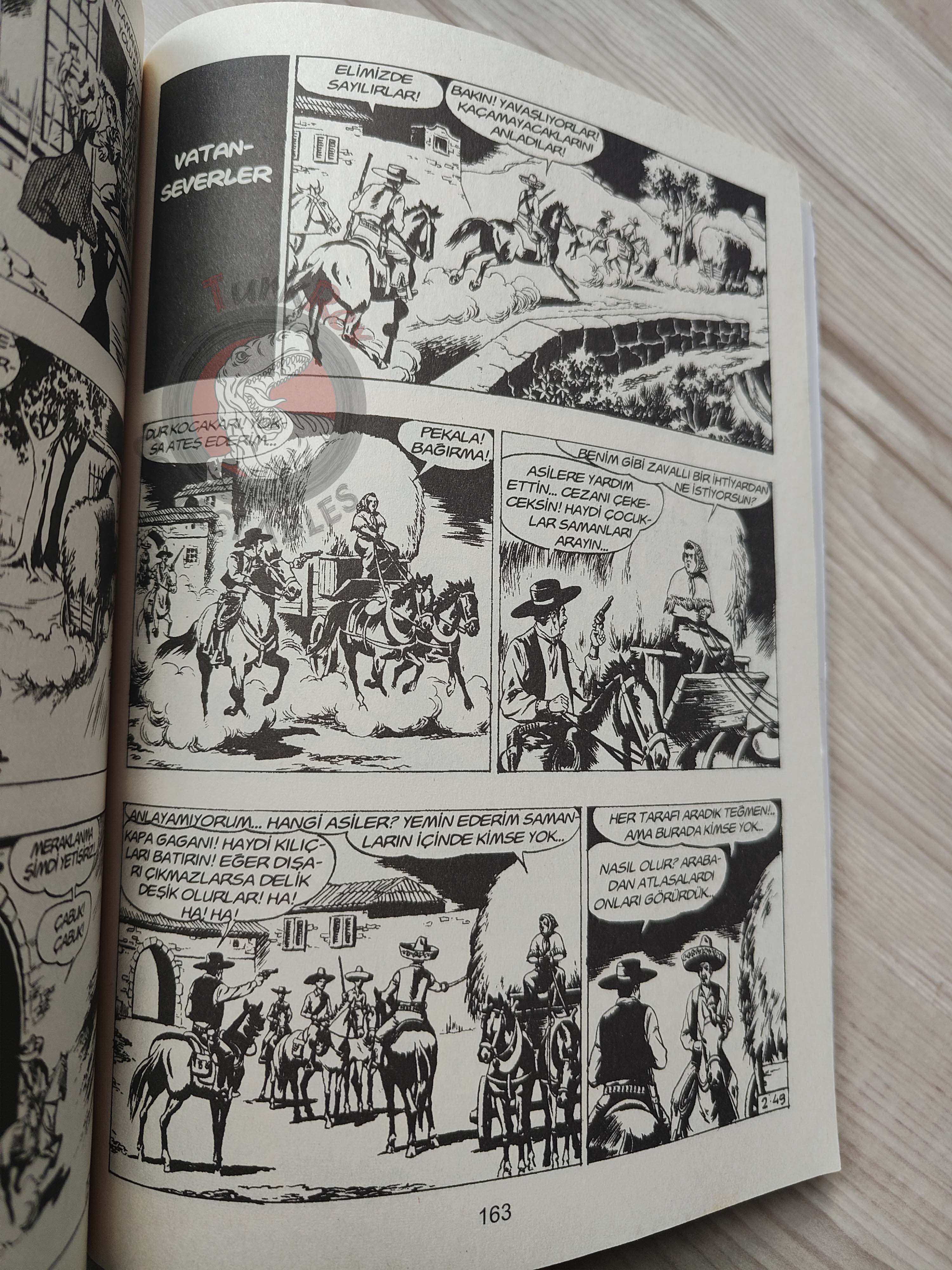 Capitan Miki #1 Il Ranger del Nevada Turkish Comic Turkey EsseGesse 2007