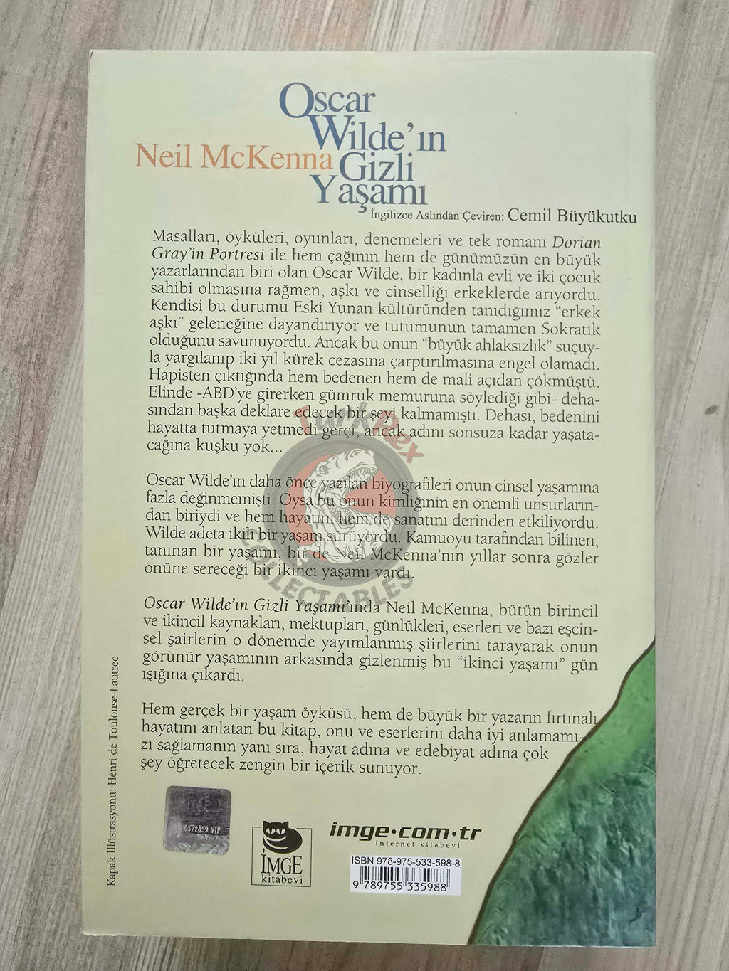 Neil McKenna – The Secret Life of Oscar Wilde 2009 1st Turkish Book Turkey