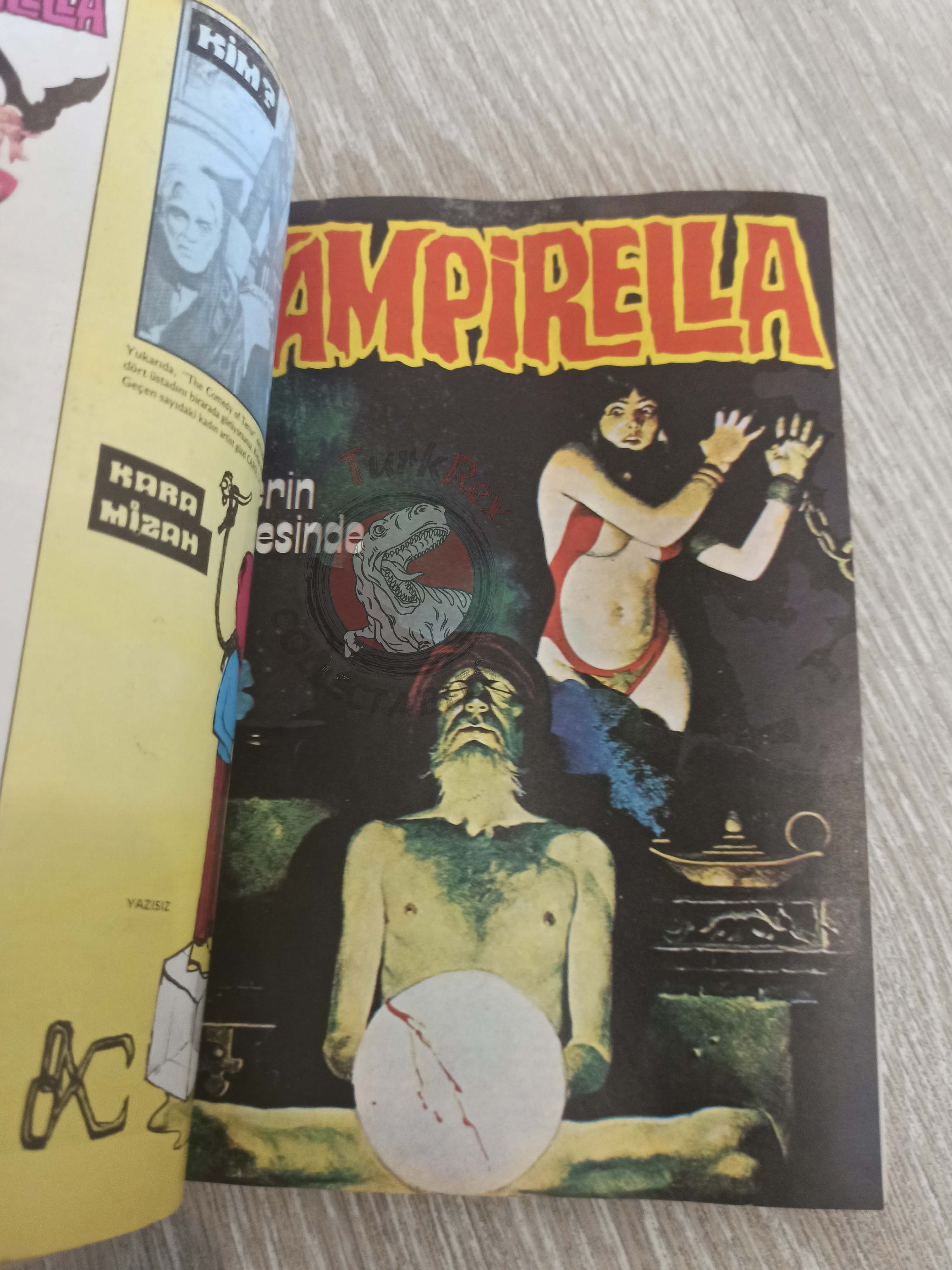 Vampirella Vol #2 1978 Turkish Comic Turkey Warren Publishing cover #49 Morbius