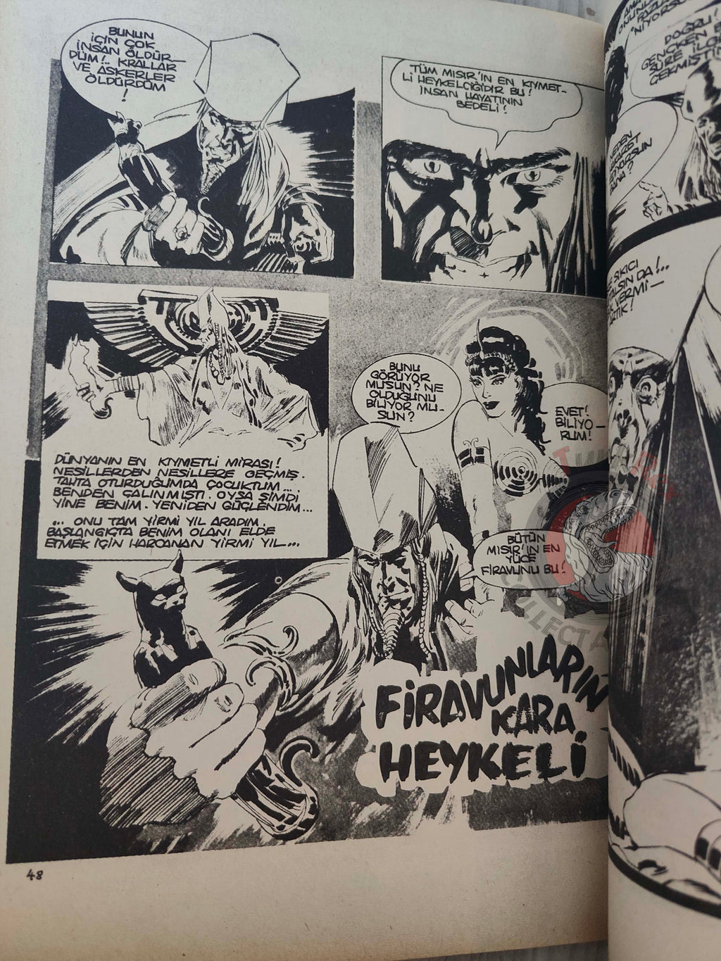 Korku March 1977 Turkish Comic Turkey Vampirella #57 Warren Creepy Eerie