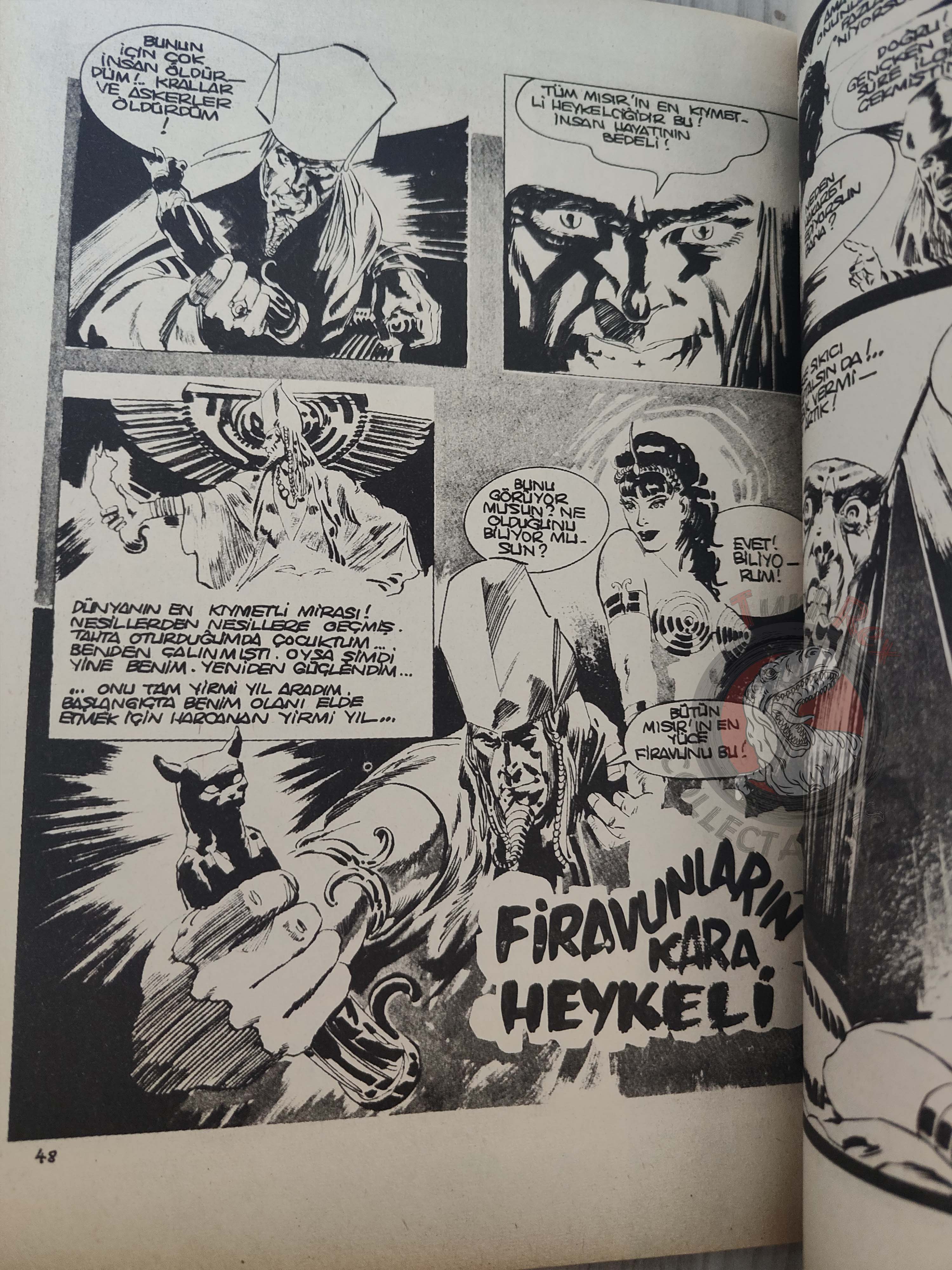 Korku March 1977 Turkish Comic Turkey Vampirella #57 Warren Creepy Eerie
