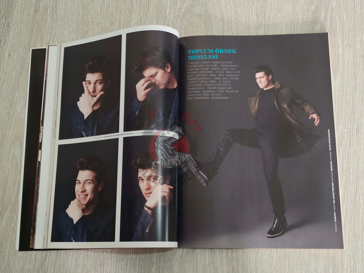 GQ 2014 Çağatay Ulusoy Turkish Mag Turkey George Clooney Thierry Henry