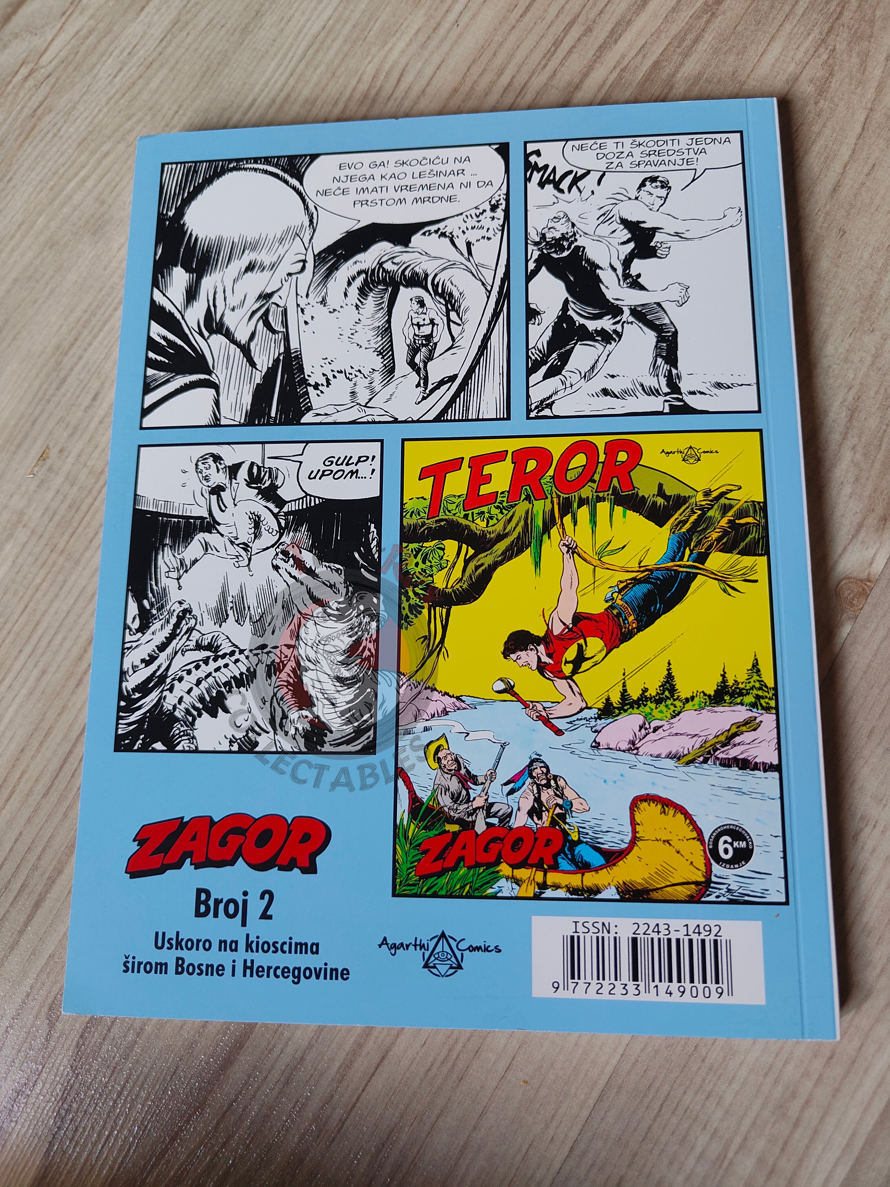 Zagor #1 La foresta degli agguati Bosnian Comic Bosnia and Herzegovina Šuma Zamki