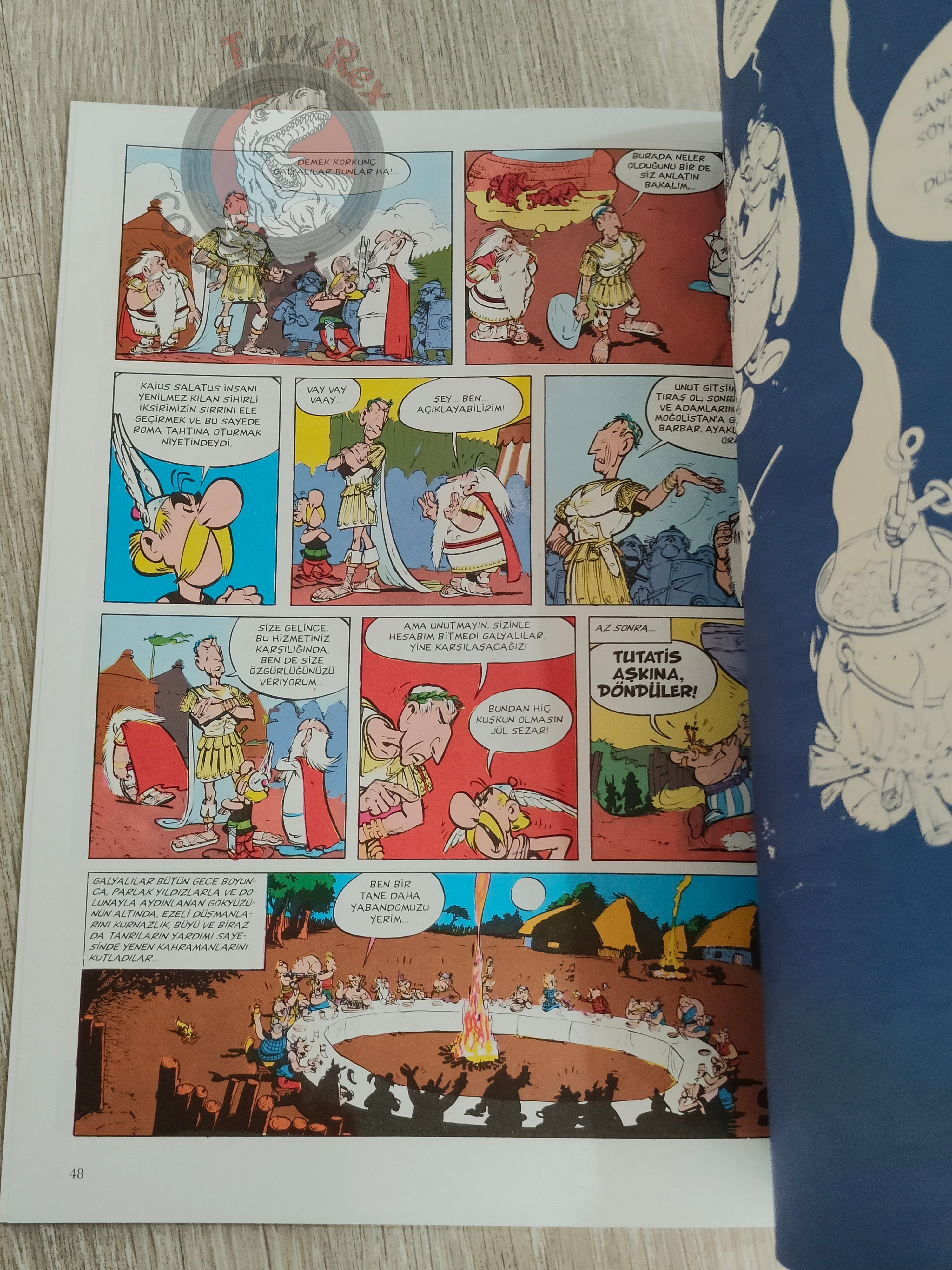 Asterix – Asterix the Gaul 2001 1st Edition Turkish Edition Comic Turkey
