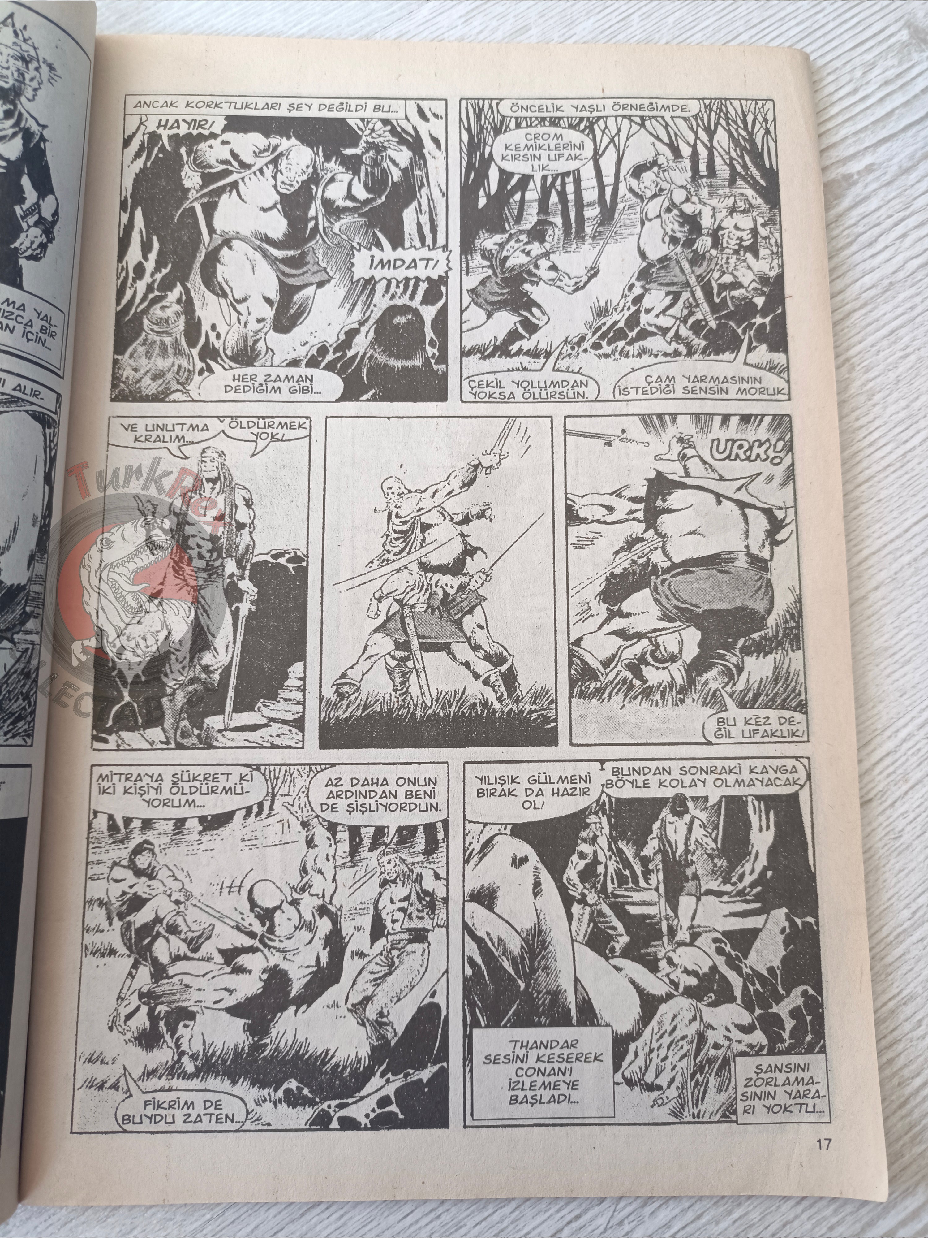 Kral Conan #28 King Conan #16 Turkish Comic Turkey SSOC #103