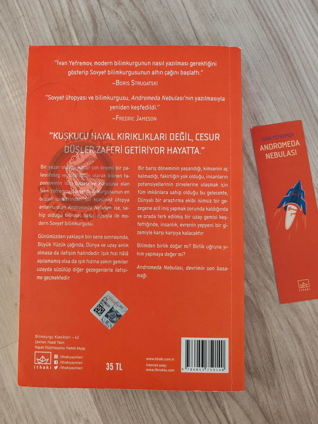 Ivan Yefremov  – Andromeda: A Space-Age Tale 2019 1st Turkish Book Turkey