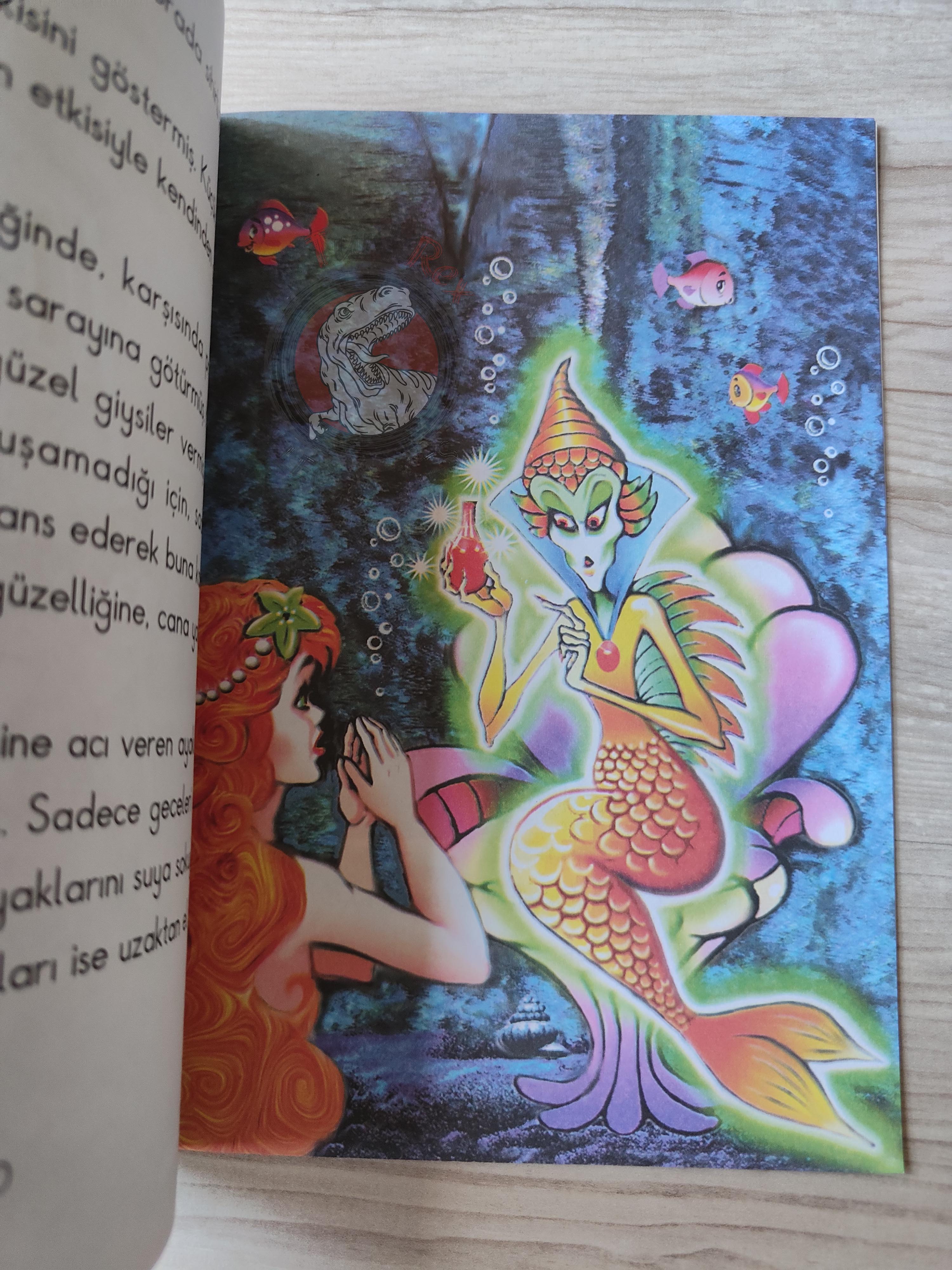 Hans Christian Andersen – The Little Mermaid 2003 Turkish Book Turkey Illustrated