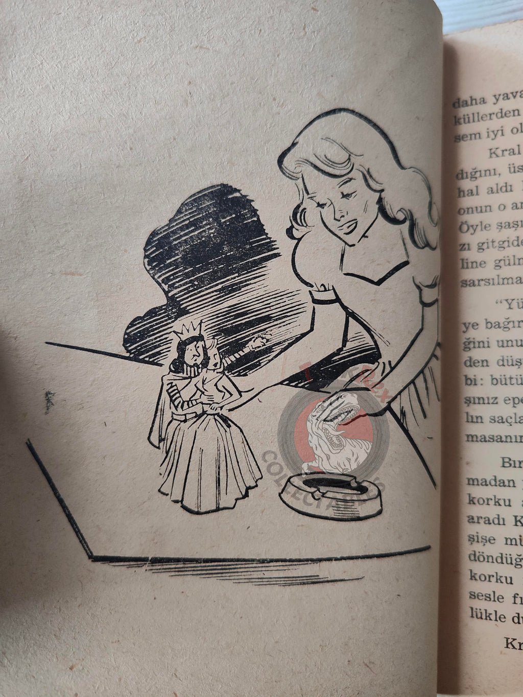 Lewis Carroll – Through the Looking-Glass 1961 Turkish Book Turkey Illustrated