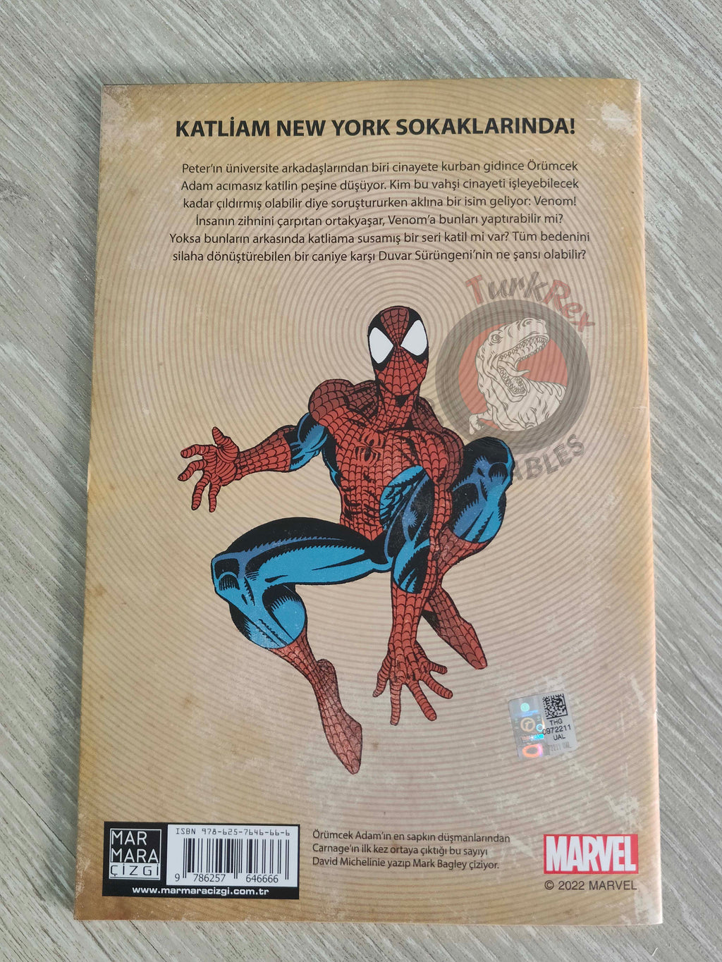 The Amazing Spider-Man #361 2022 Turkish Comic Turkey Carnage 1st App