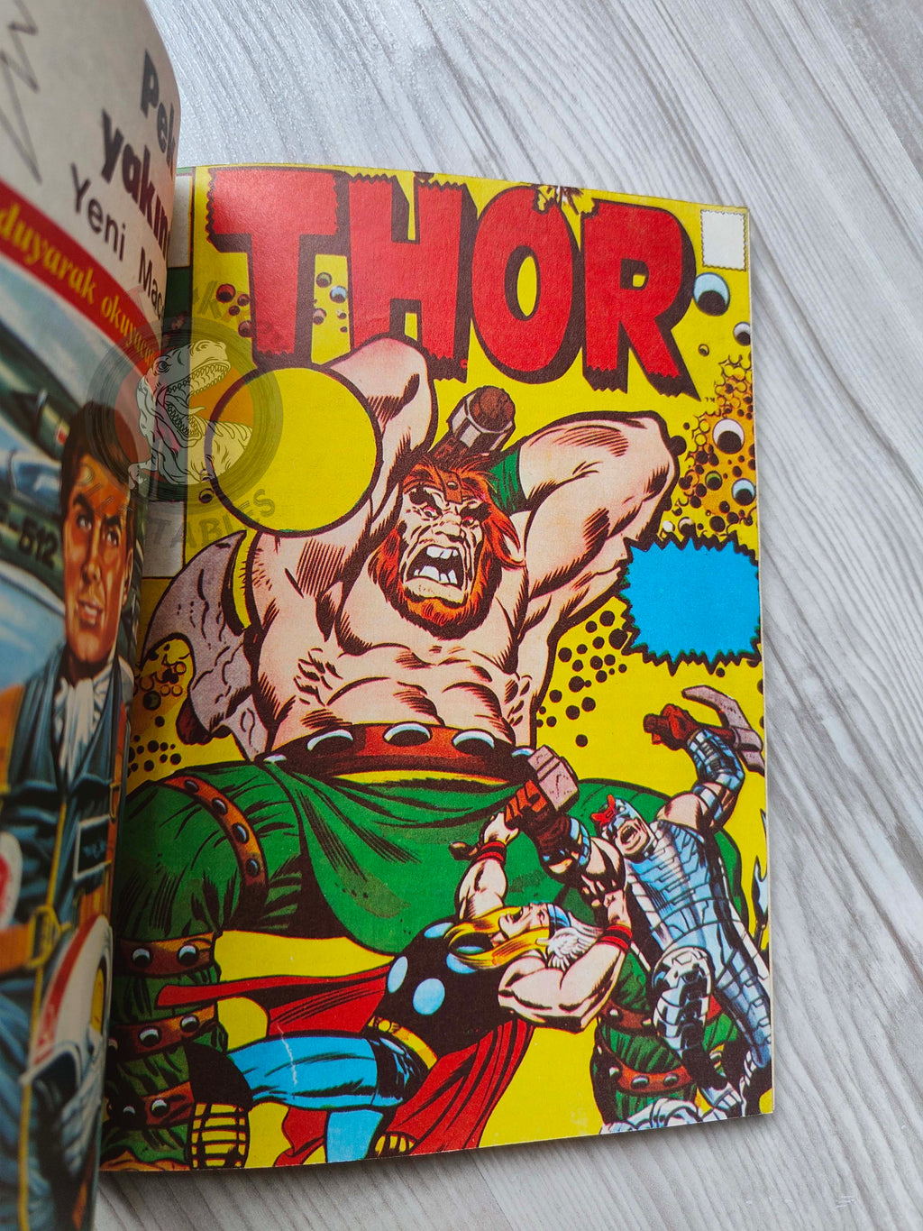 Thor #2 1985 Turkish Comic Turkey The Mighty Thor #183–187