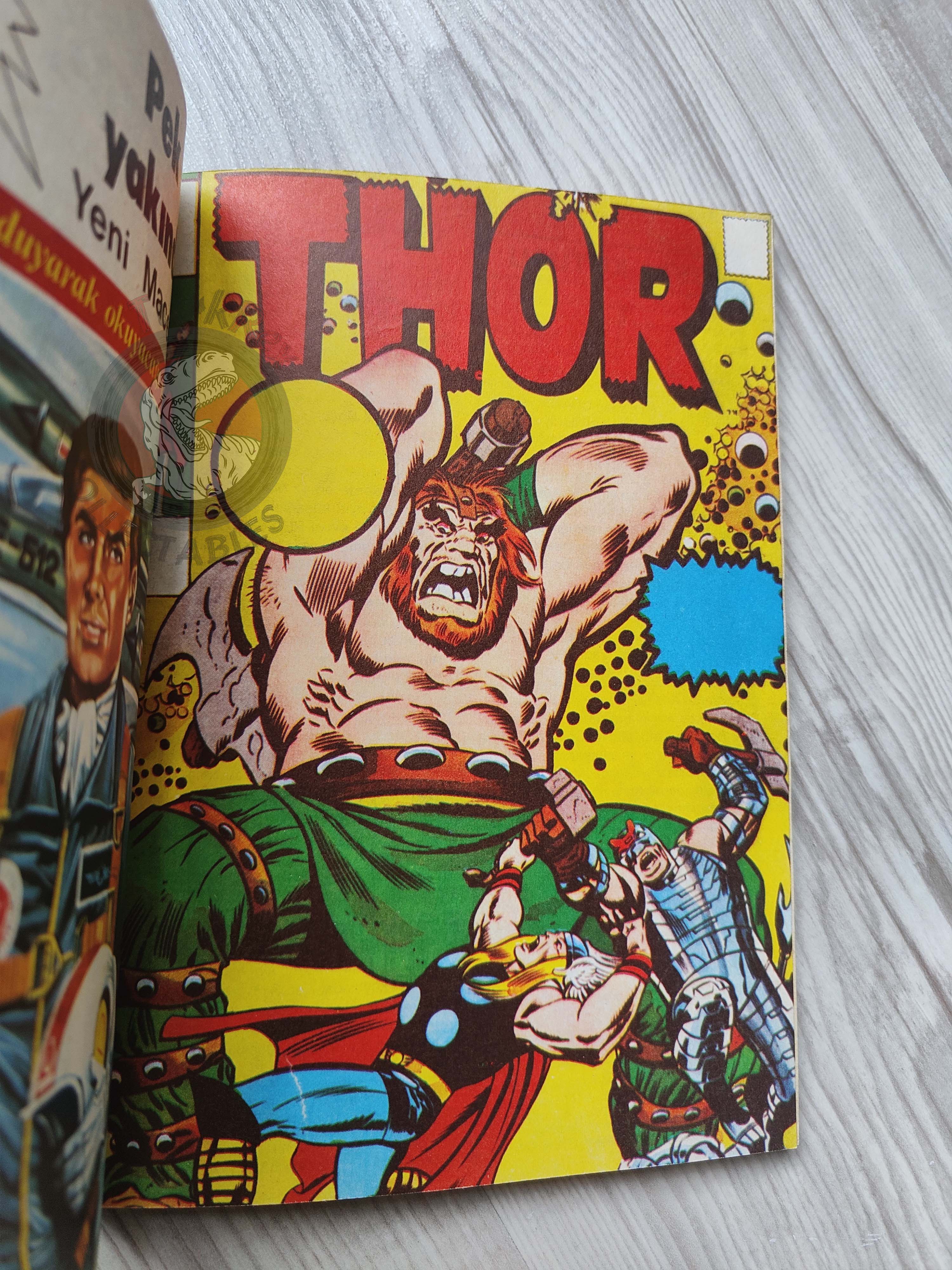 Thor #2 1985 Turkish Comic Turkey The Mighty Thor #183–187