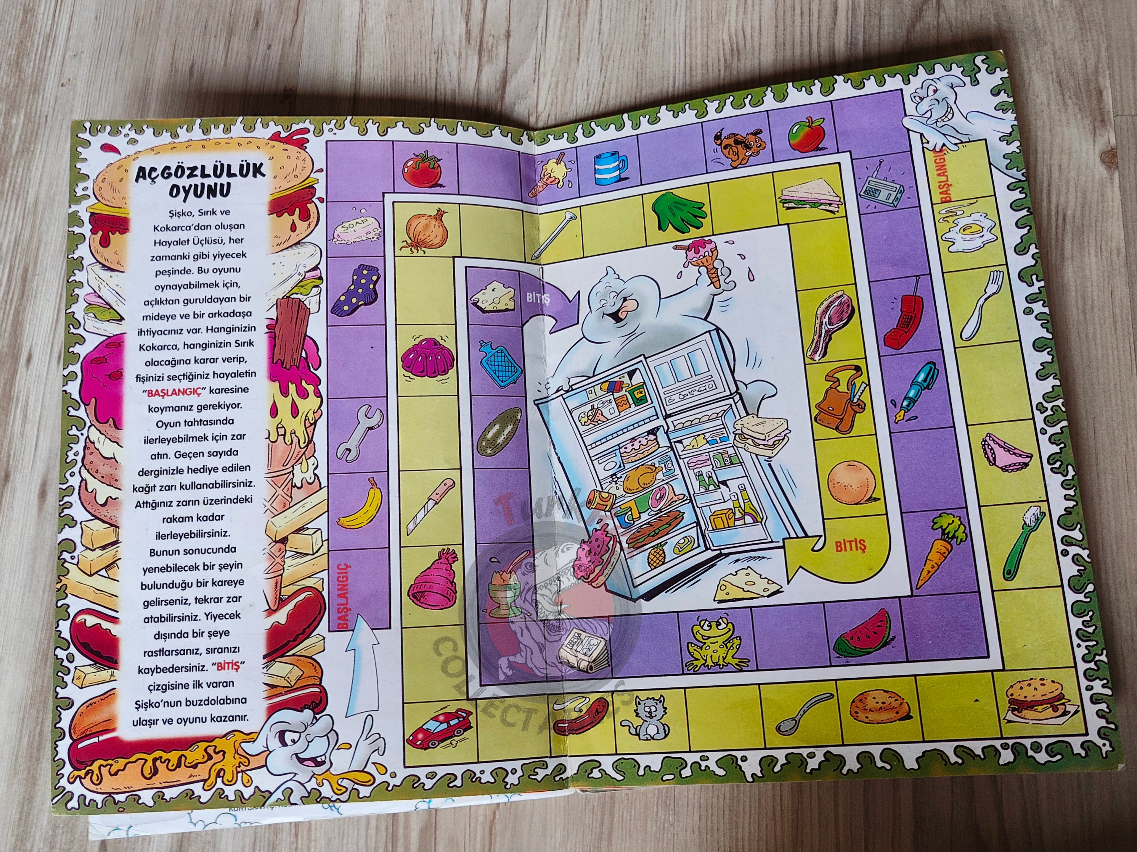 Casper the Friendly Ghost Magazine – Issue #4 1995 Turkish Comic Turkey