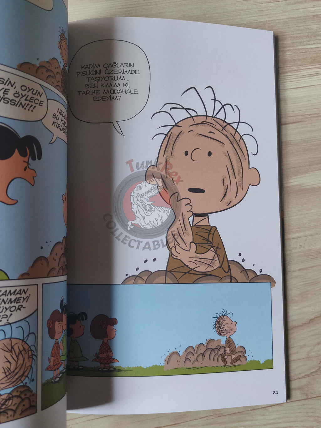 Snoopy Happiness Is a Warm Blanket Charlie Brown Turkish Comic Turkey Schulz