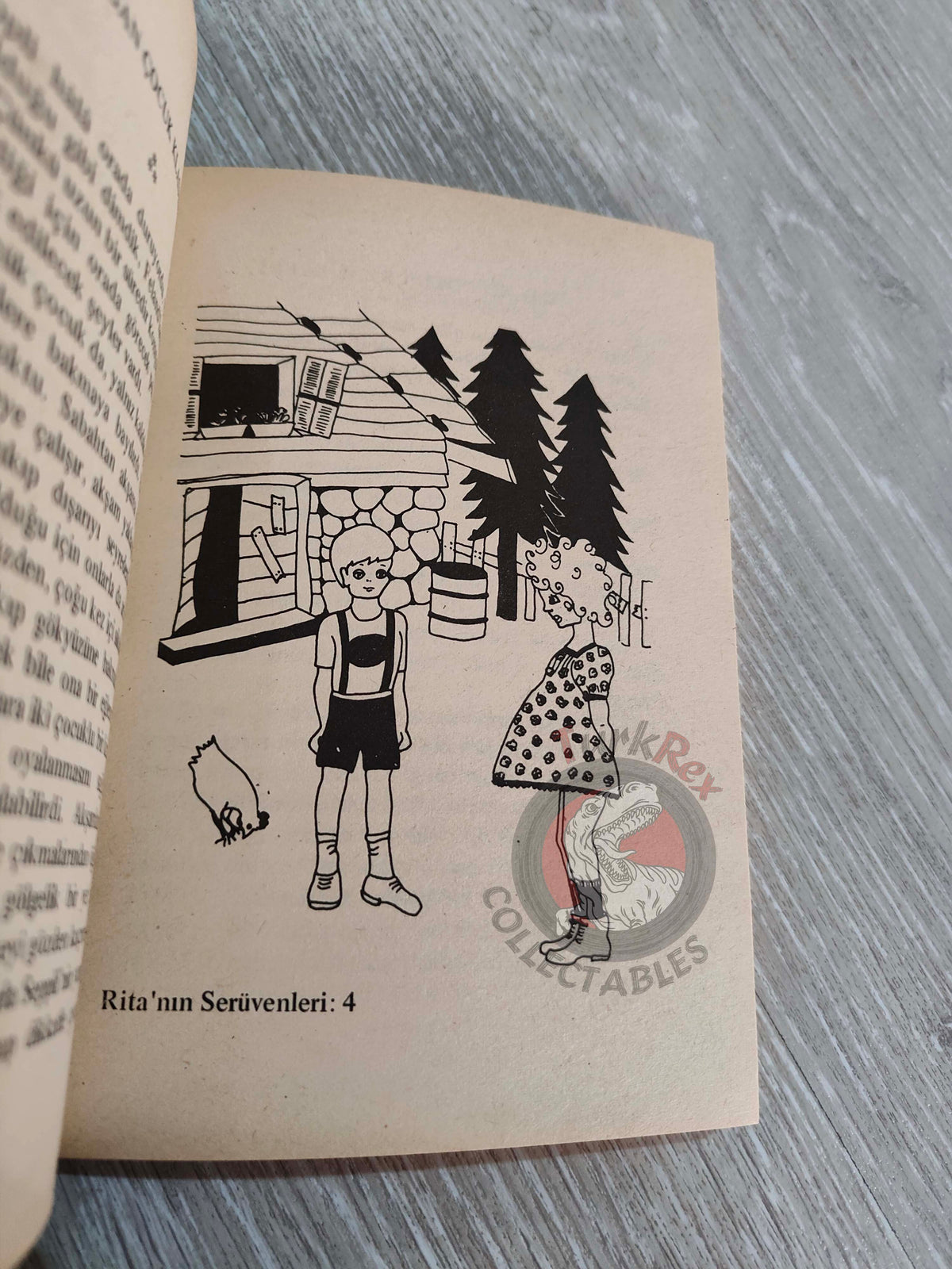 Johanna Spyri – Little Miss Grasshopper 1970s Turkish Book Turkey Illustrated