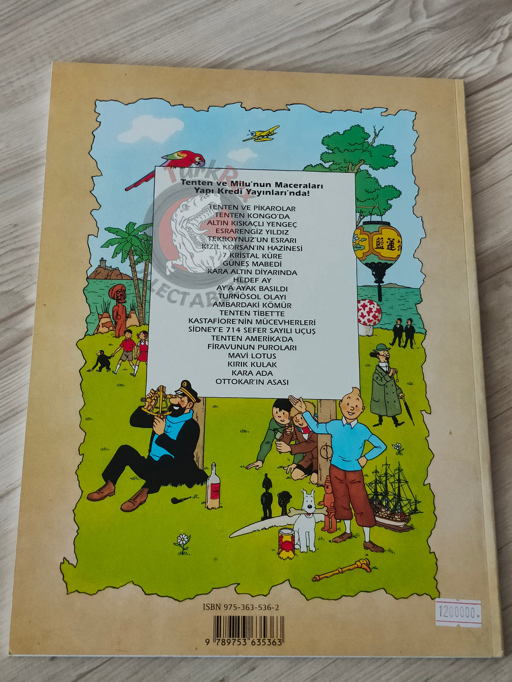 Tintin – The Calculus Affair 1998 Turkish Edition Comic Turkey 2nd YKY