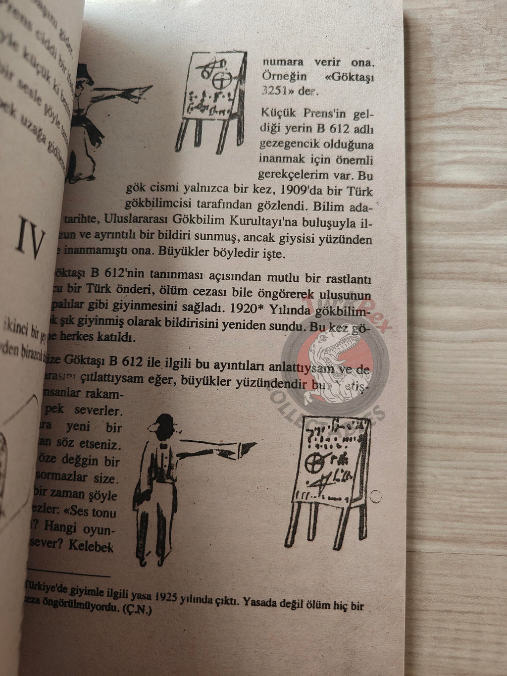 Antoine de Saint-Exupéry – Le Petit Prince 1999 Turkish Book Turkey Illustrated Little