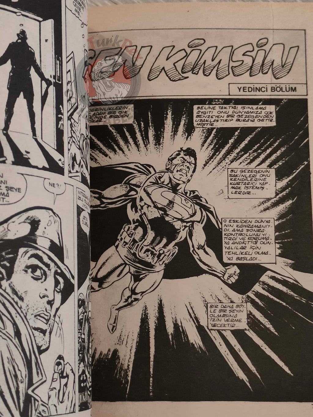 Superman #77 1990 Turkish Comic Turkey #27 #28 Adventures of #450 #451