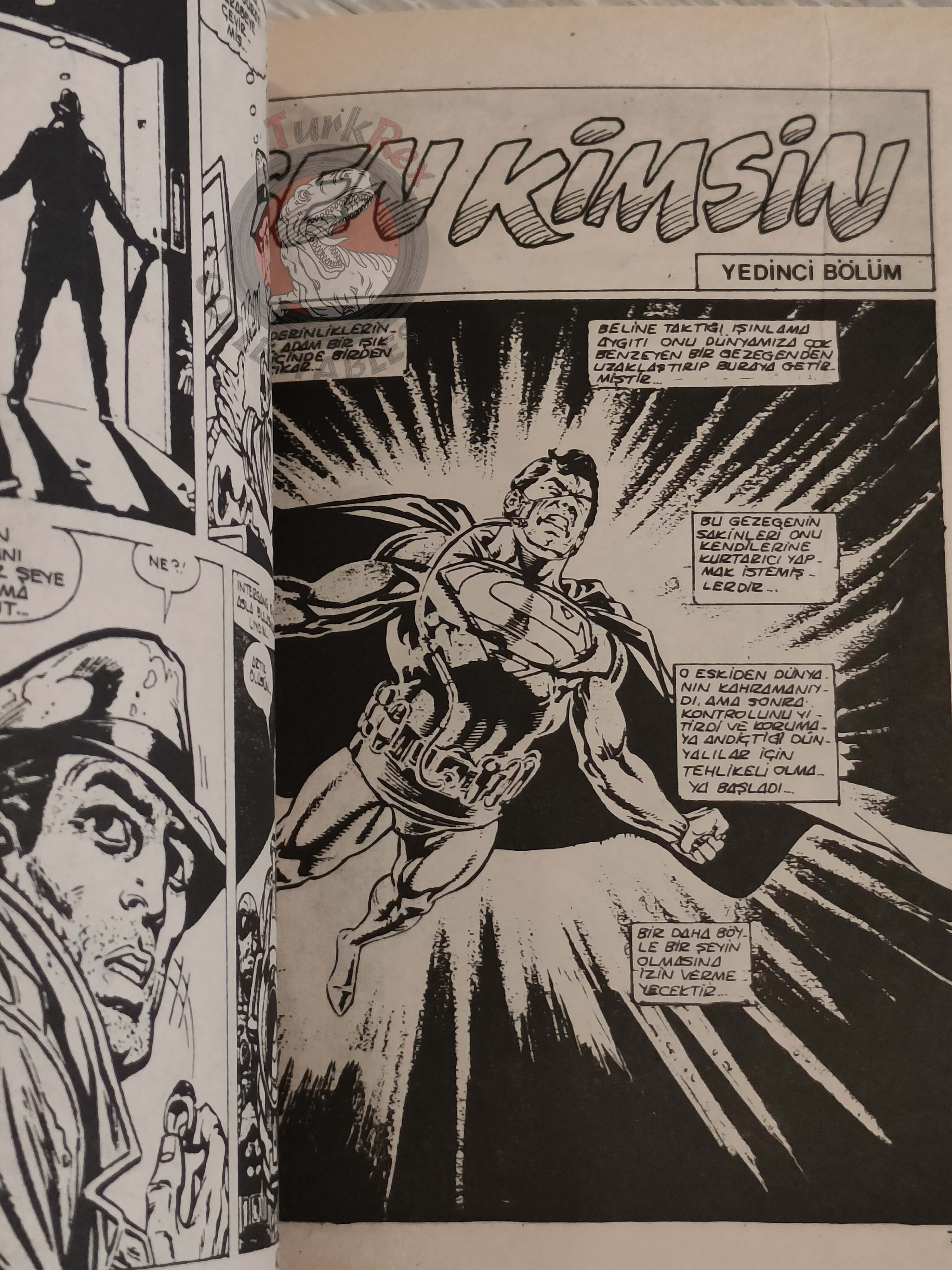 Superman #77 1990 Turkish Comic Turkey #27 #28 Adventures of #450 #451