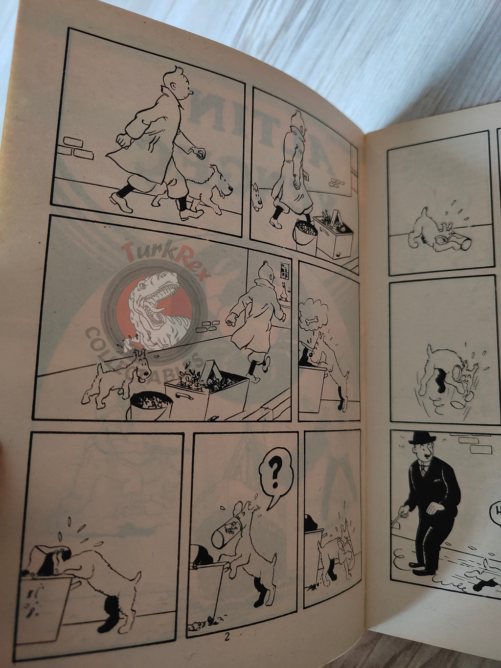 Tintin – The Crab with the Golden Claws early 1980s Turkish Edition Comic Turkey