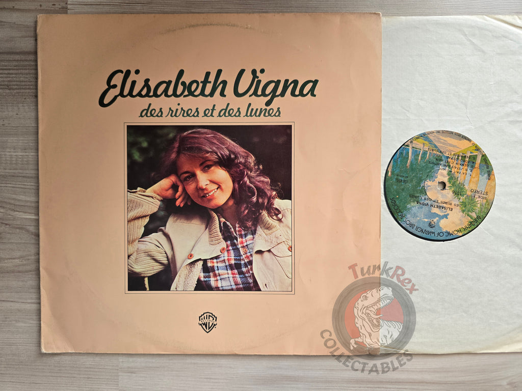 Elisabeth Vigna – Des Rires Et Des Lunes Turkish Pressing Vinyl Turkey Edition