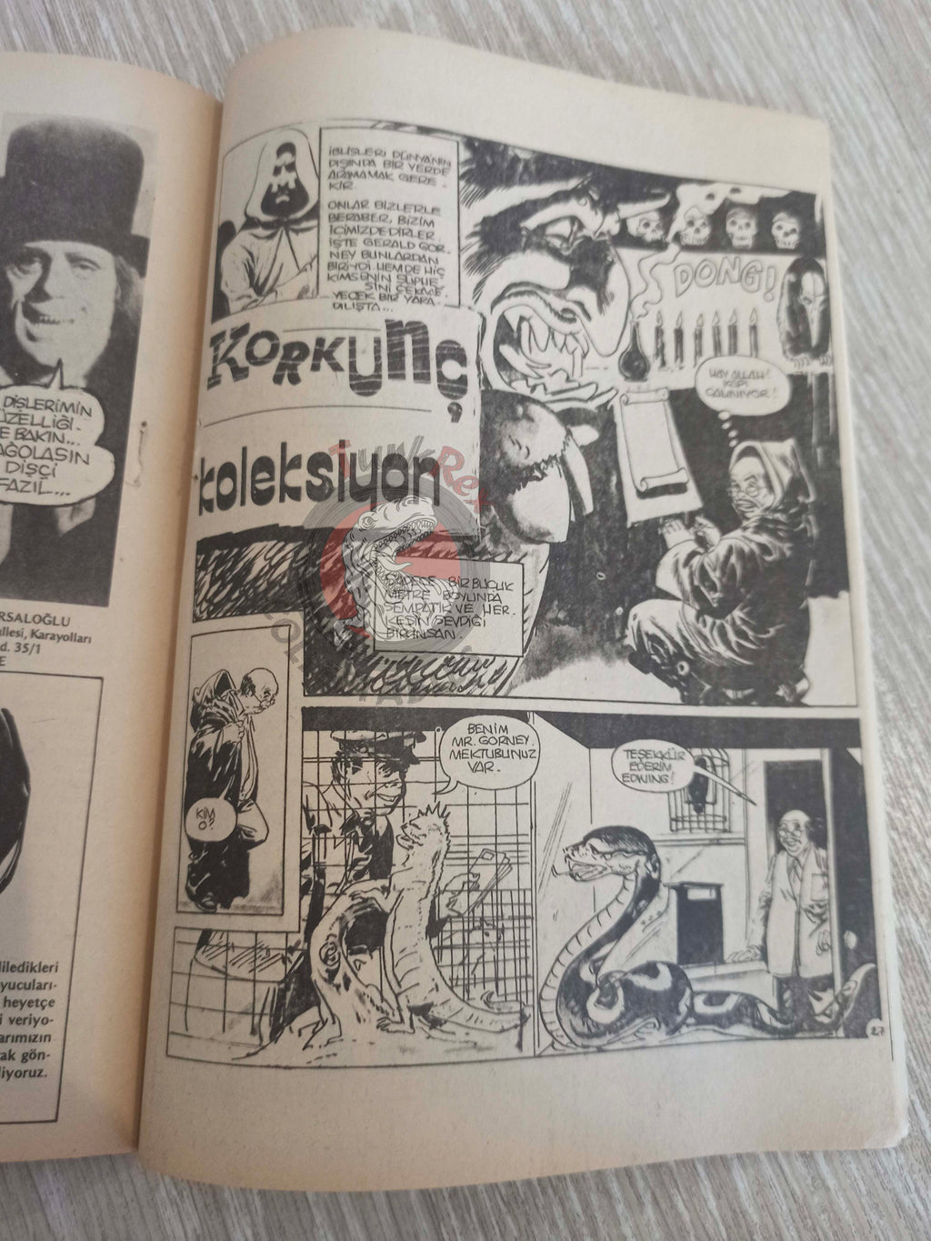 Vampirella #5 1976 Turkish Comic Turkey Warren Publishing cover #52 #15