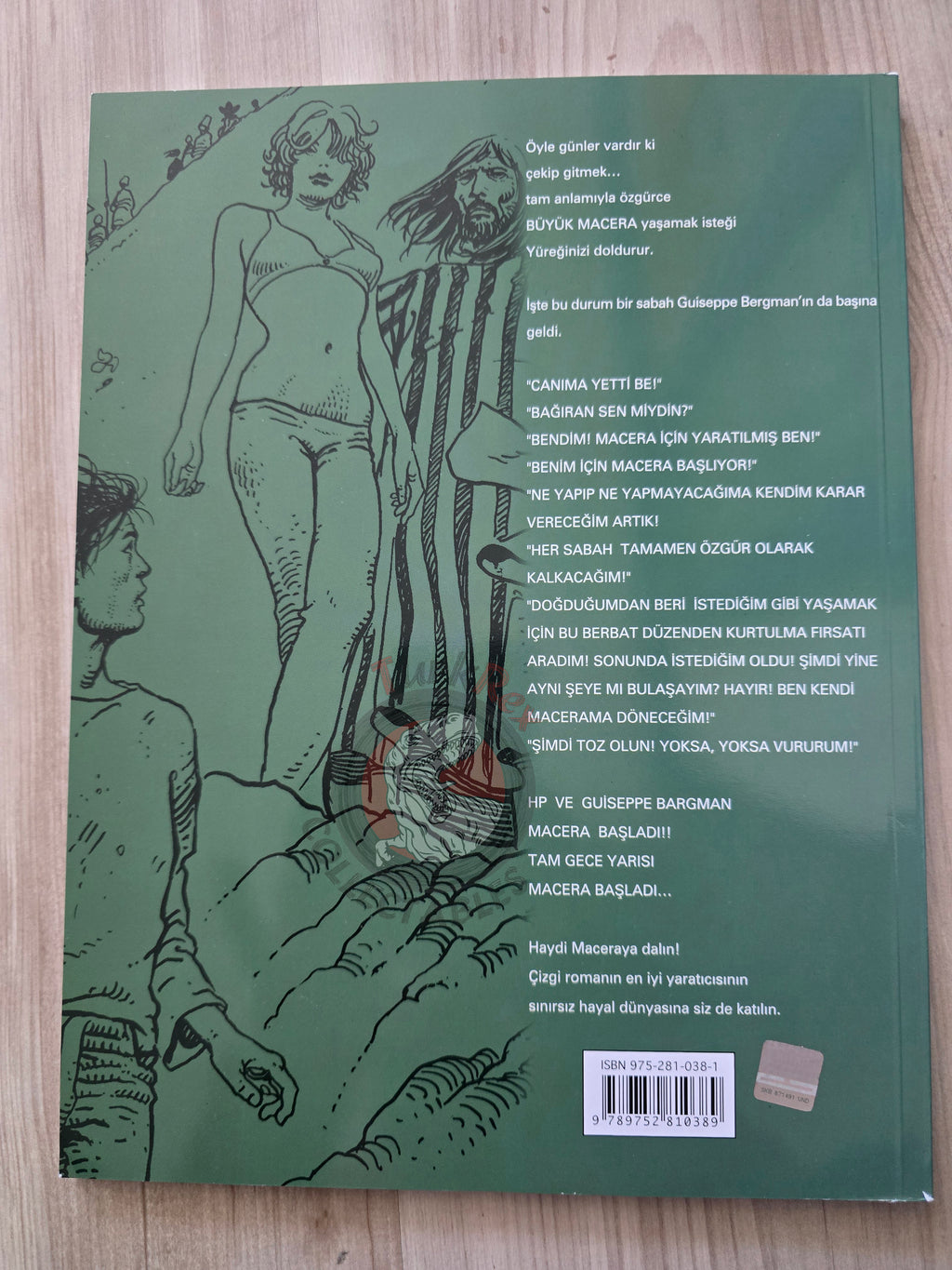 Manara Giuseppe Bergman #2 2005 Turkish Comic Turkey La Route de Macondo