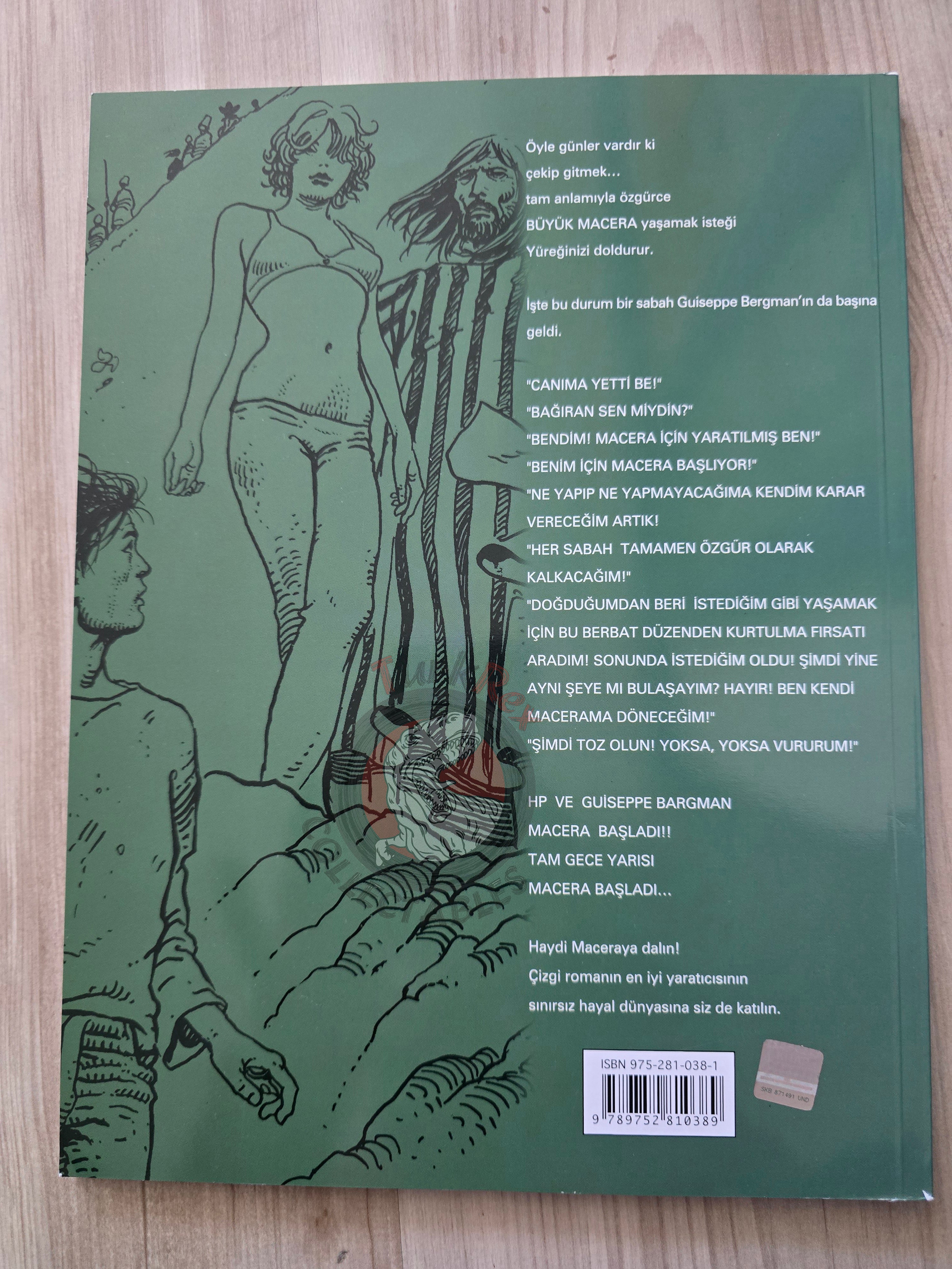 Manara Giuseppe Bergman #2 2005 Turkish Comic Turkey La Route de Macondo